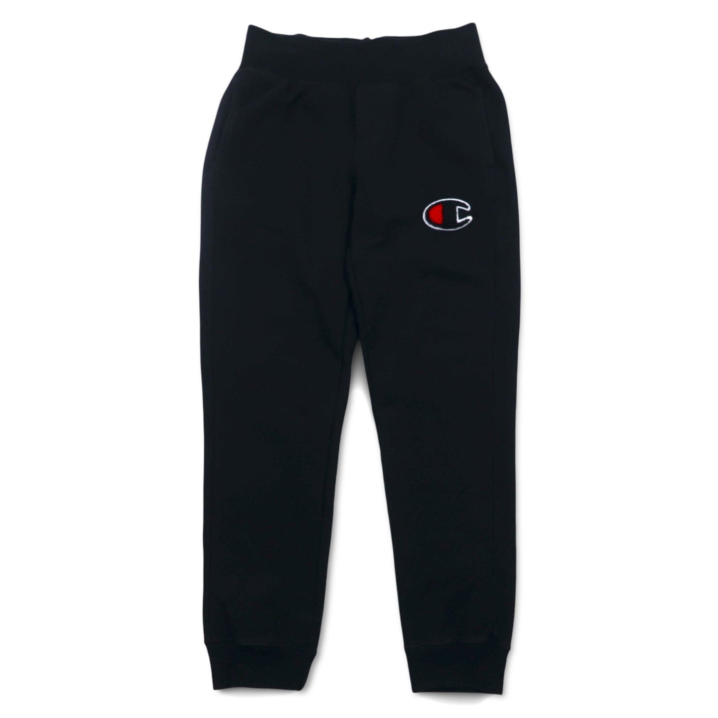 Champion リバースウィーブ REVERSE WEAVE スウェットパンツ L ブラック スクリプトロゴ 青単タグ 復刻 エルサルバドル製
