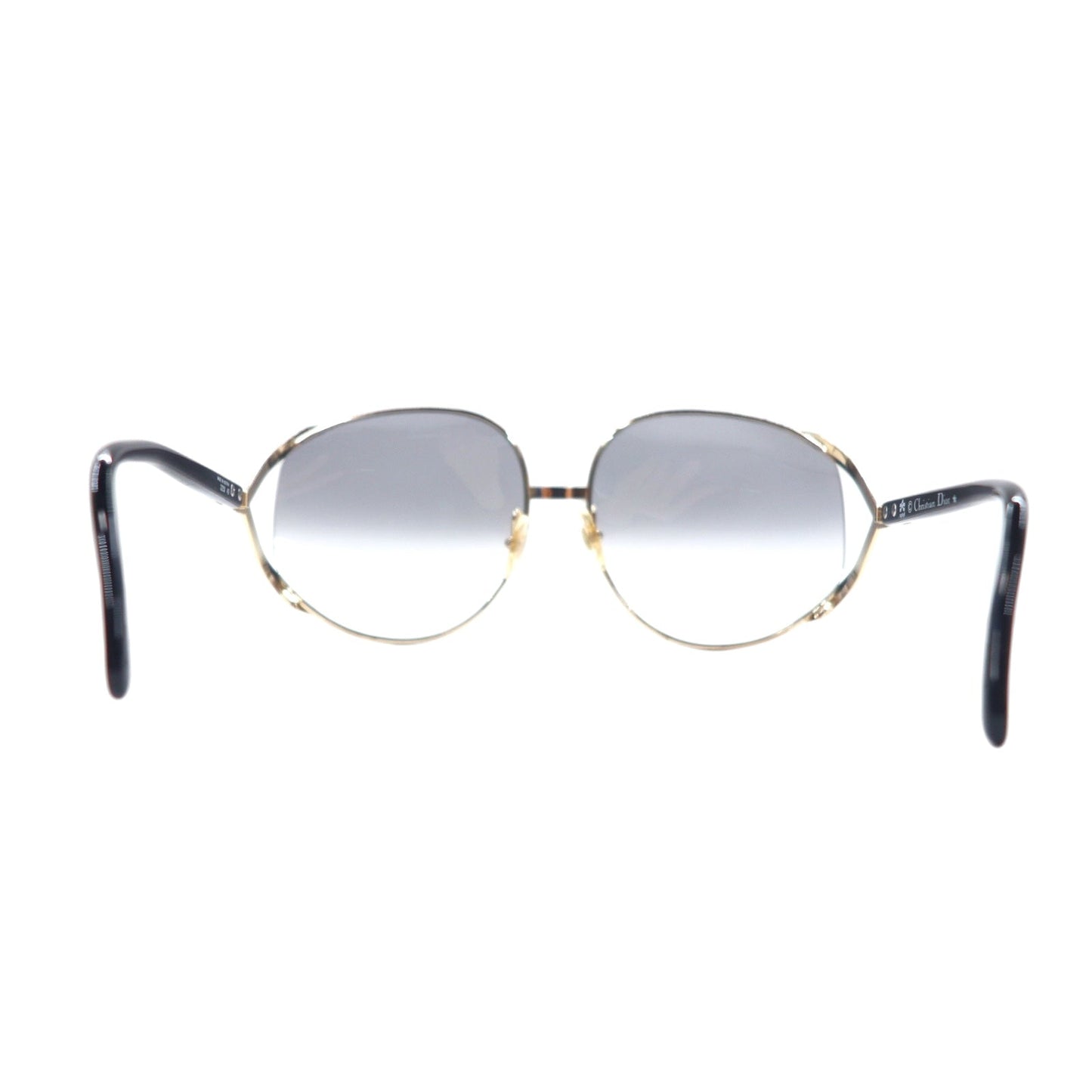 Christian Dior オーストラリア製 ヴィンテージ サングラス グラデーション ブラック 2250 49 CDロゴ