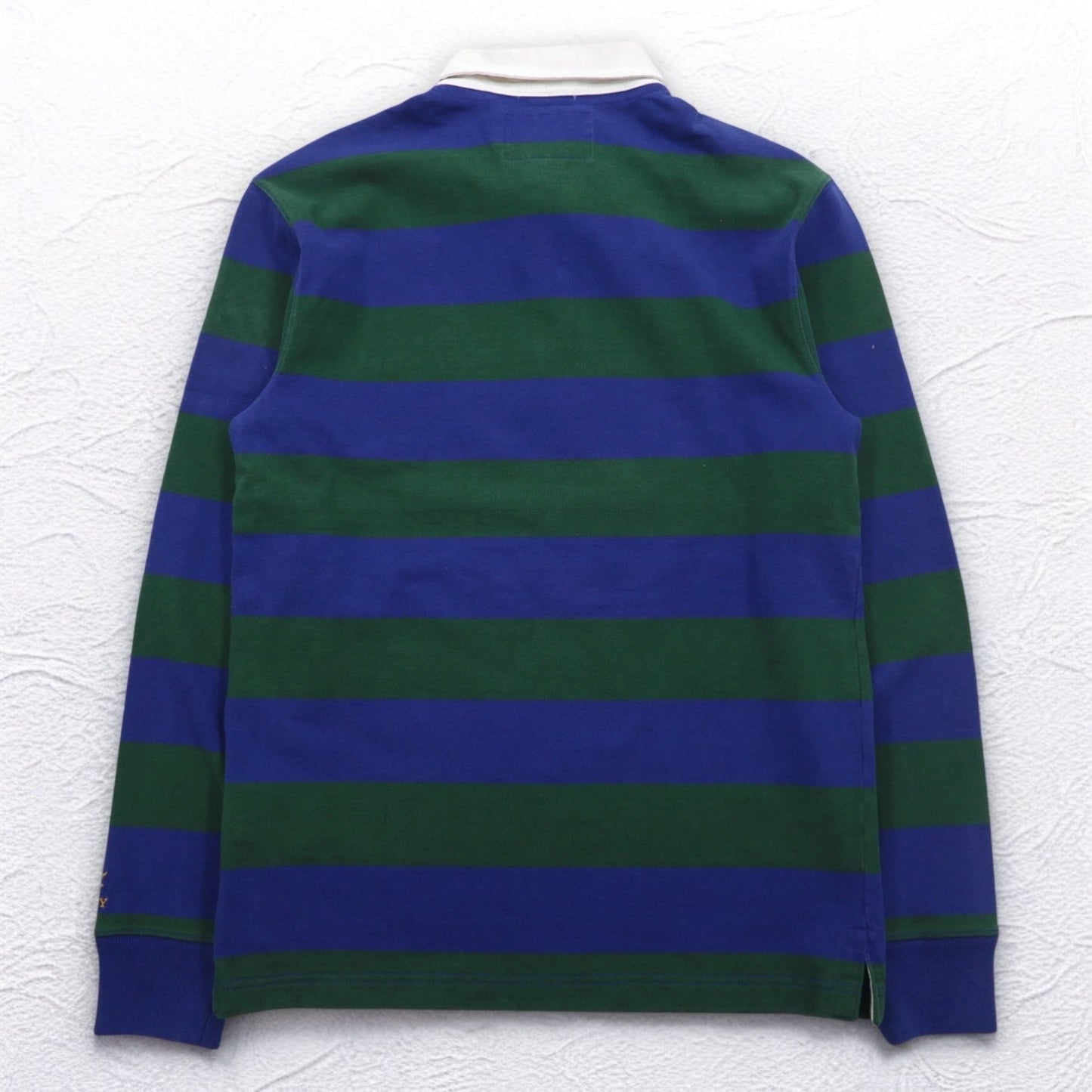 Rugby by RALPH LAUREN ボーダー ラガーシャツ M スカル 刺繍 VINTAGE SLIM FIT 0457067LMYH 未使用品