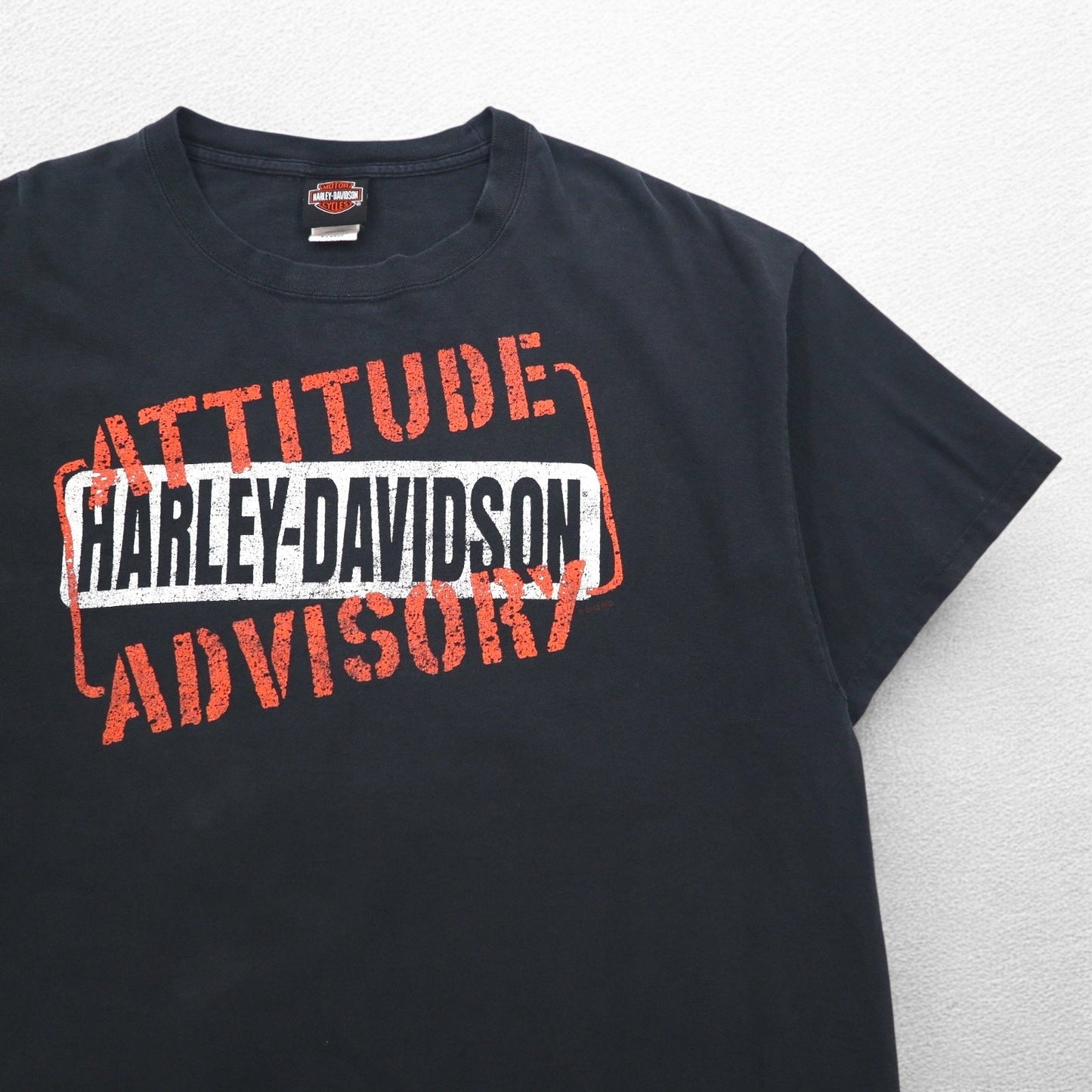 HARLEY DAVIDSON 両面プリント Tシャツ XL ブラック Hanes BEEFY-T ホンジュラス製