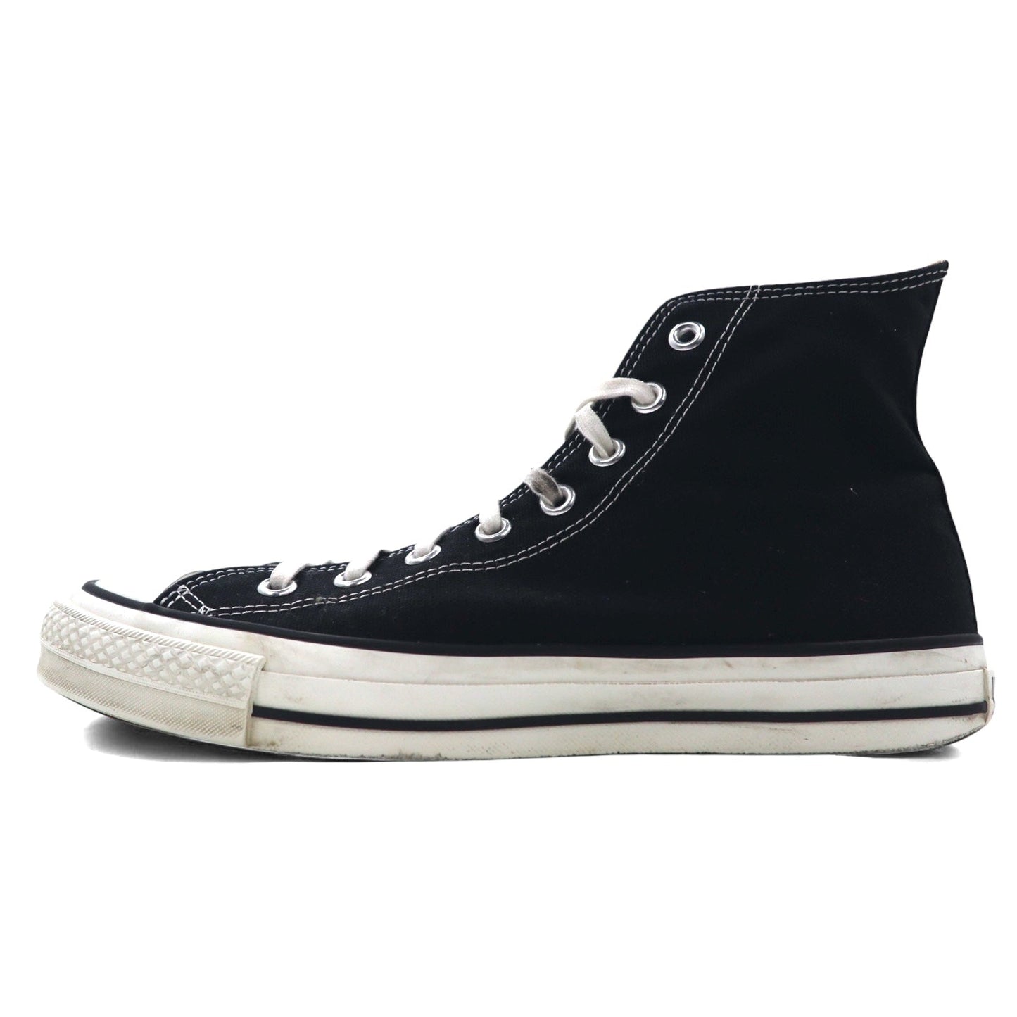 CONVERSE 日本製 オールスター ALL STAR J OX ハイカット スニーカー 27.5cm ブラック キャンバス 6EH01