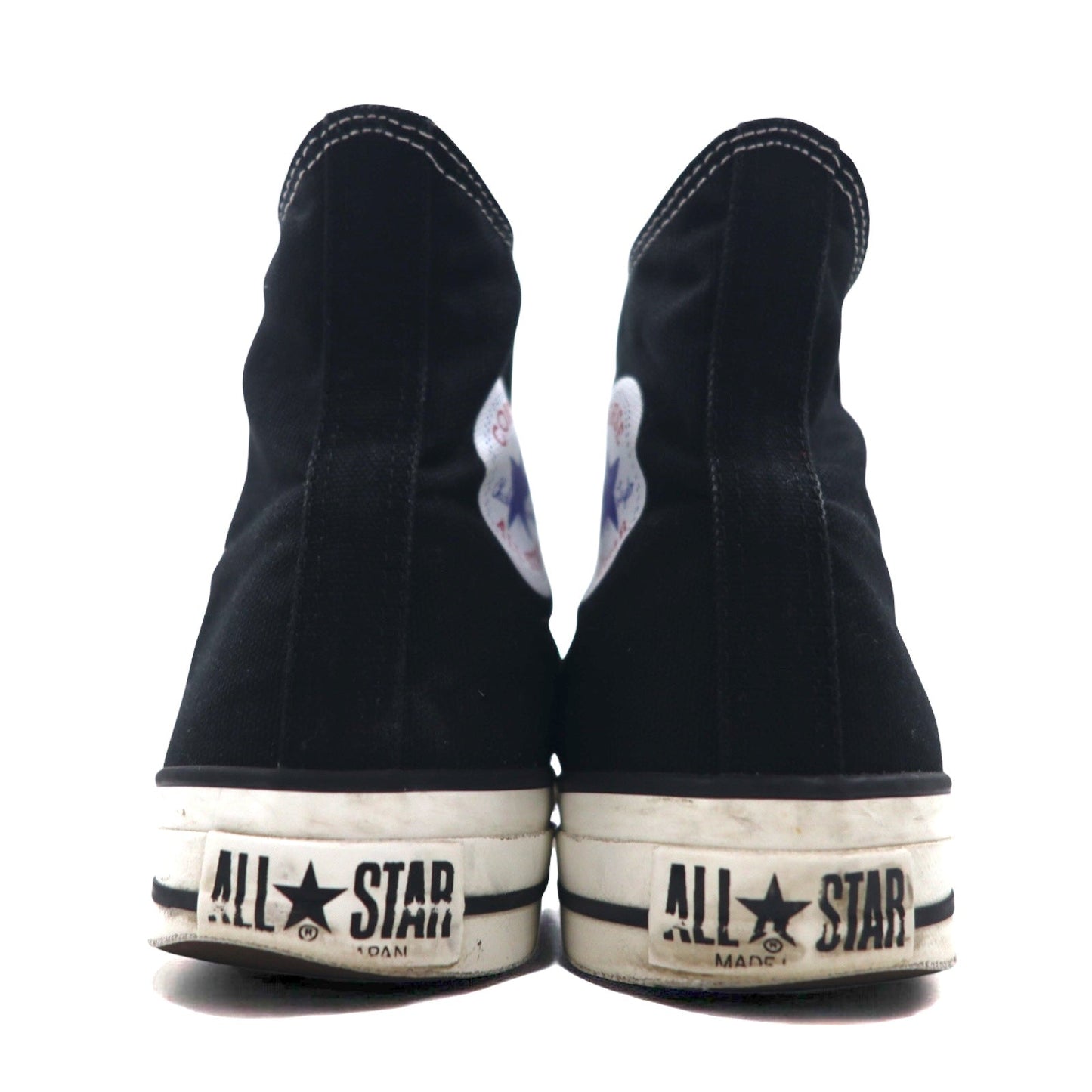 CONVERSE 日本製 オールスター ALL STAR J OX ハイカット スニーカー 27.5cm ブラック キャンバス 6EH01
