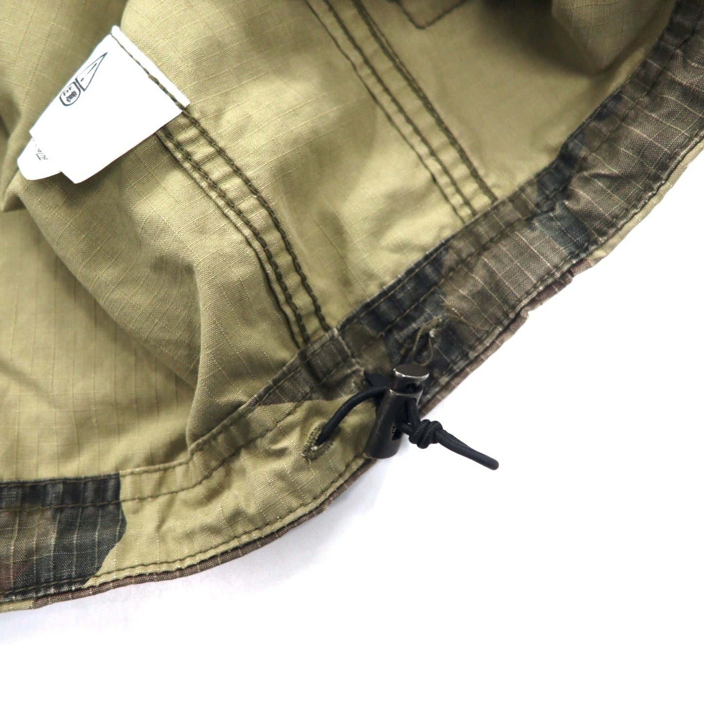 THE NORTH FACE ビーメックスパーカー ミリタリージャケット XL カーキ カモフラ コットン リップストップ フード収納式 BEAMEX PARKA NP11728