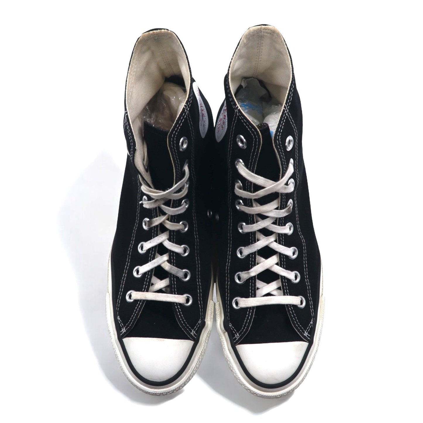 CONVERSE 日本製 オールスター ALL STAR J OX ハイカット スニーカー 27.5cm ブラック キャンバス 6EH01