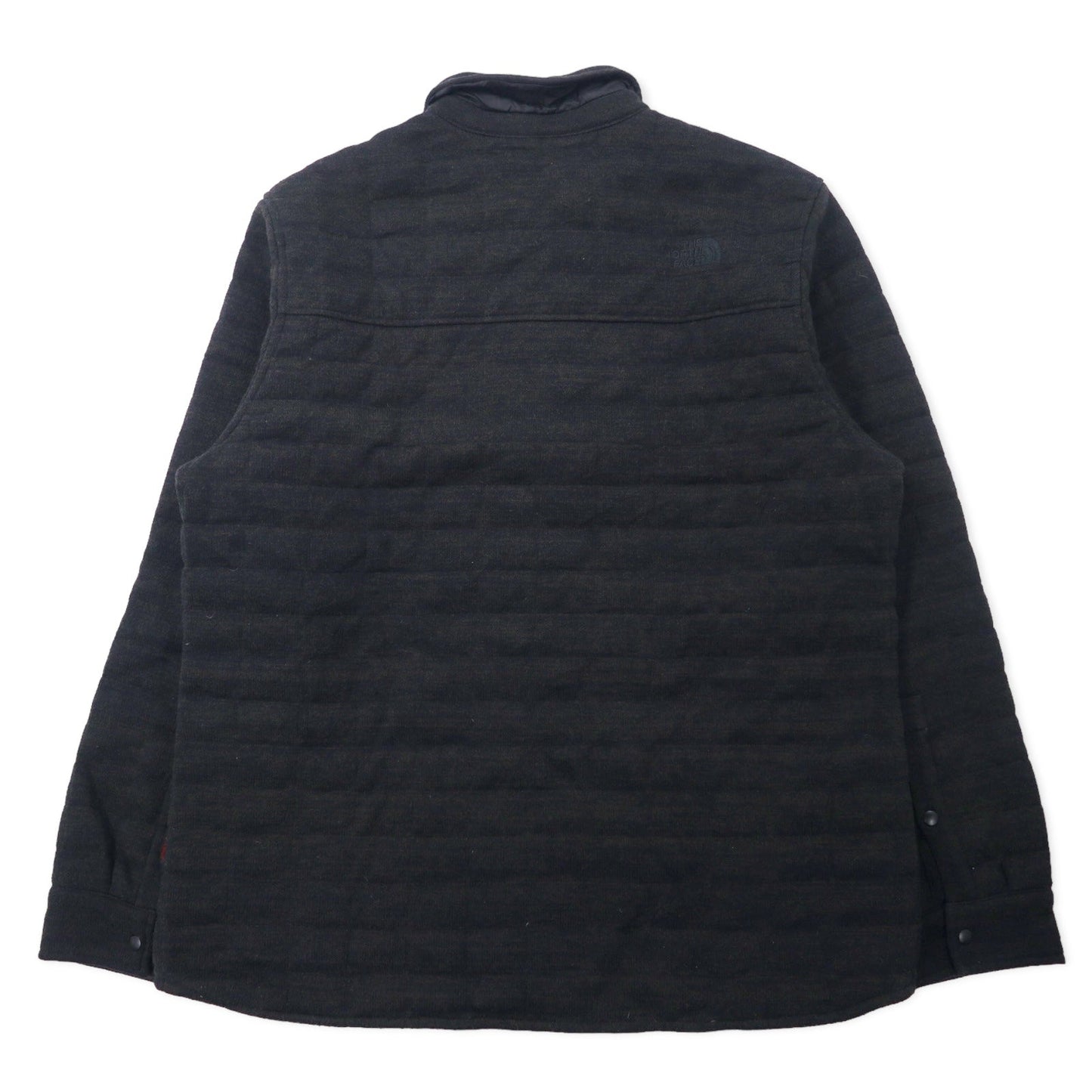 THE NORTH FACE サーモボール ダウン シャツジャケット XL ブラック ポリエステル キルティング 中綿 THERMOBALL NF0A2TB4