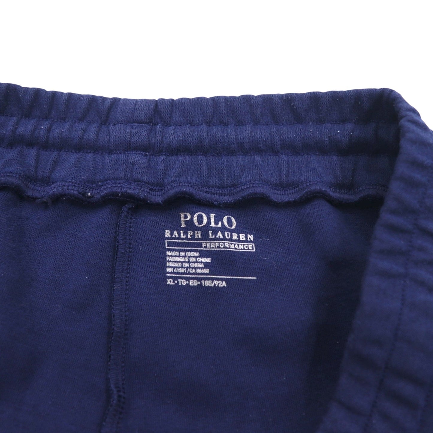 POLO RALPH LAUREN パフォーマンス スウェット ショートパンツ ハーフパンツ XL ネイビー PERFORMANCE RLPC67