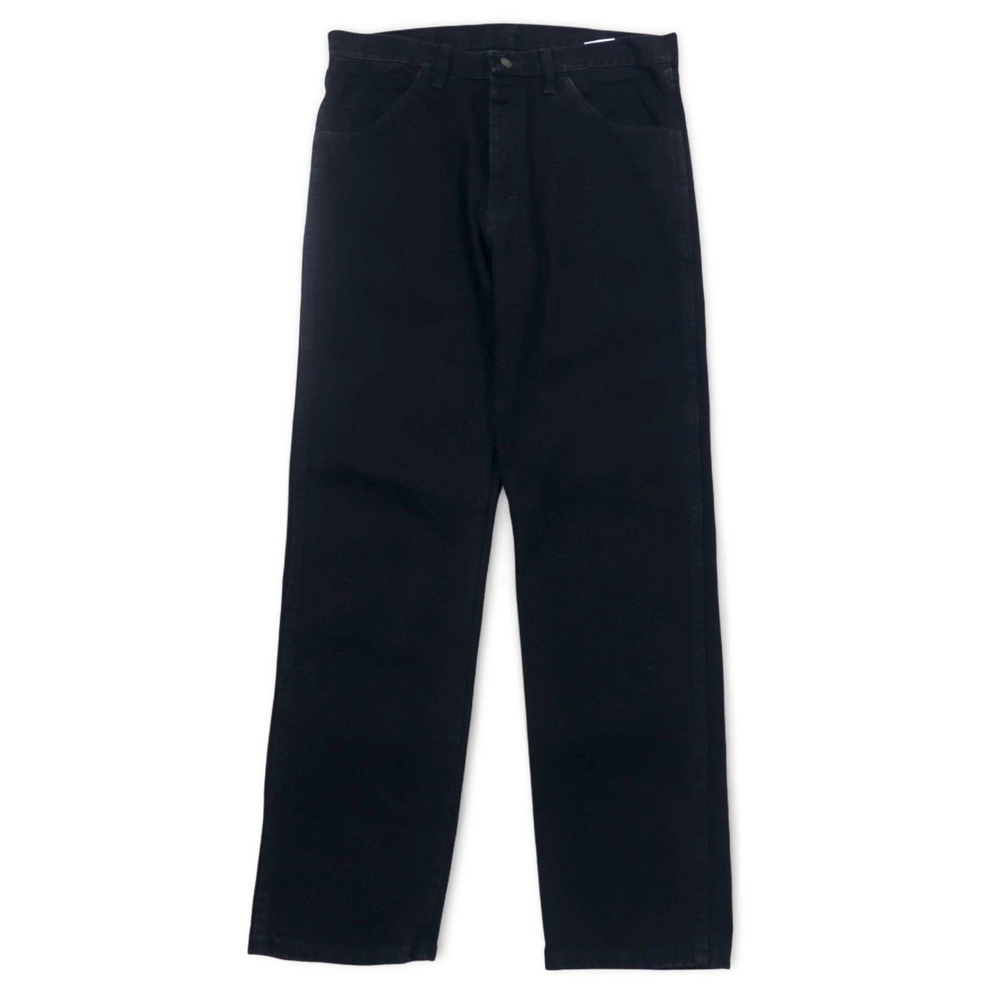 RUSTLER ( Wrangler ) 00年代 デニムパンツ L ブラック ジッパーフライ 1087619CB ニカラグア製