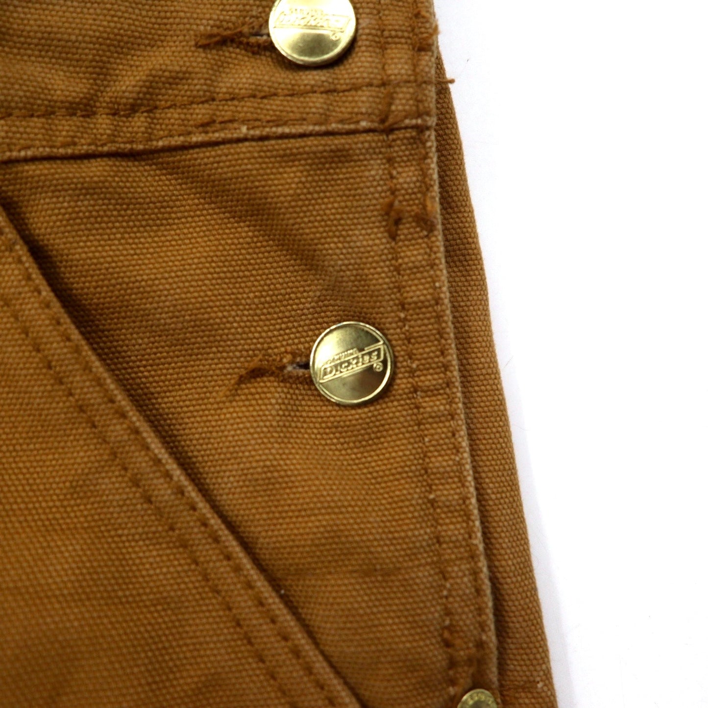 Dickies ダック オーバーオール 34 ベージュ コットン G6541BD