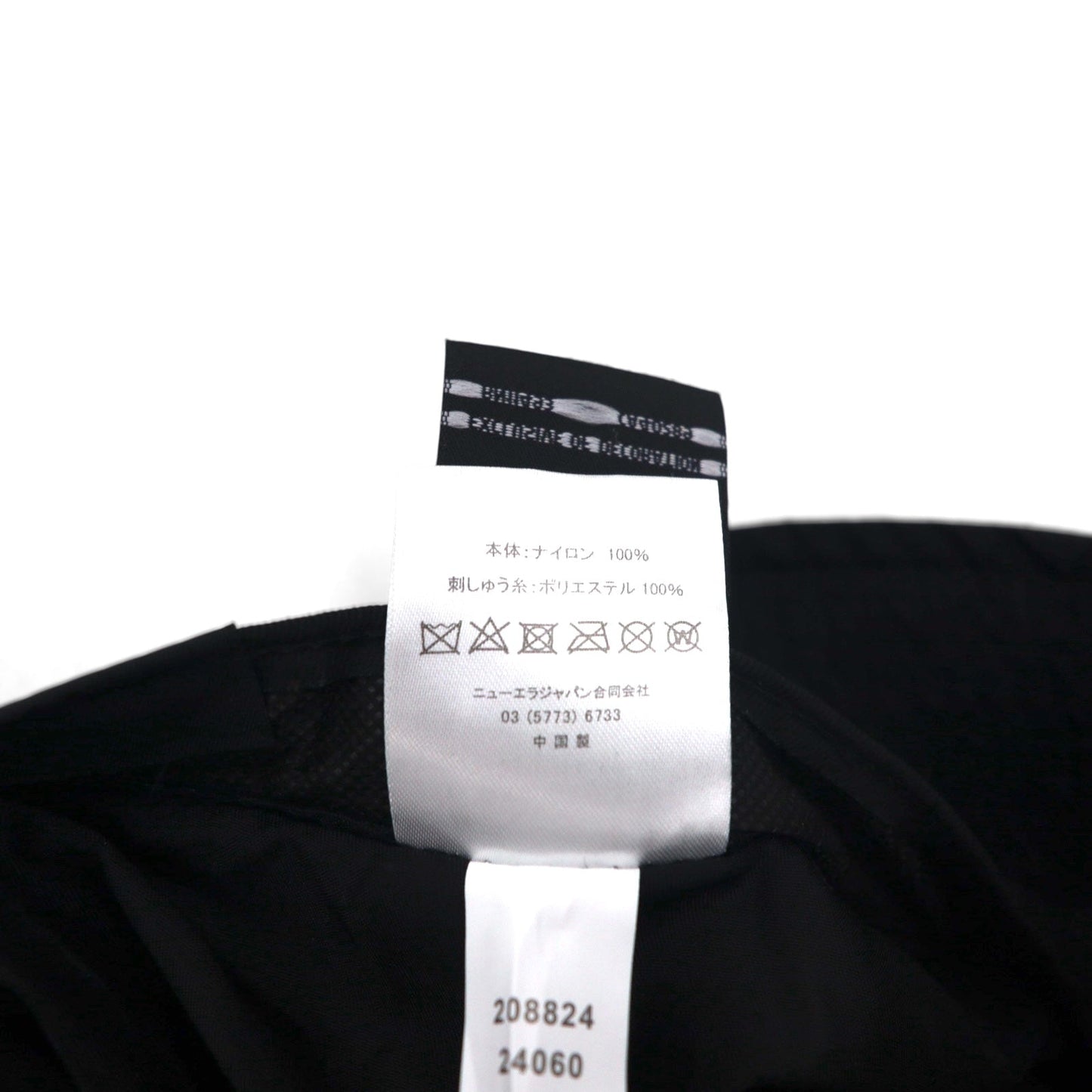 NEW ERA ナイロン バケットハット M/L ブラック MLB NEWYORK YANKEES