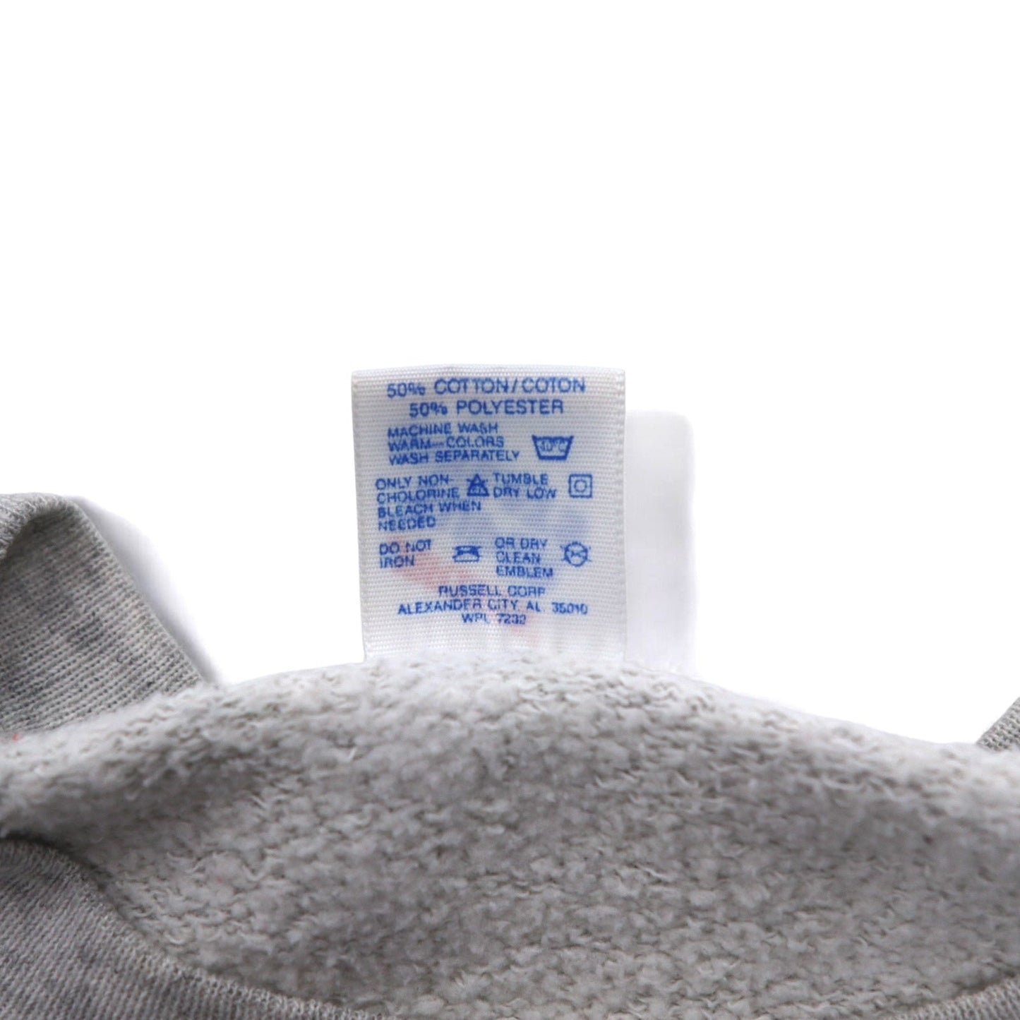 USA製 90年代 JERZEES SUPER SWEATS カレッジプリント スウェット L グレー コットン SUTTONS BAY