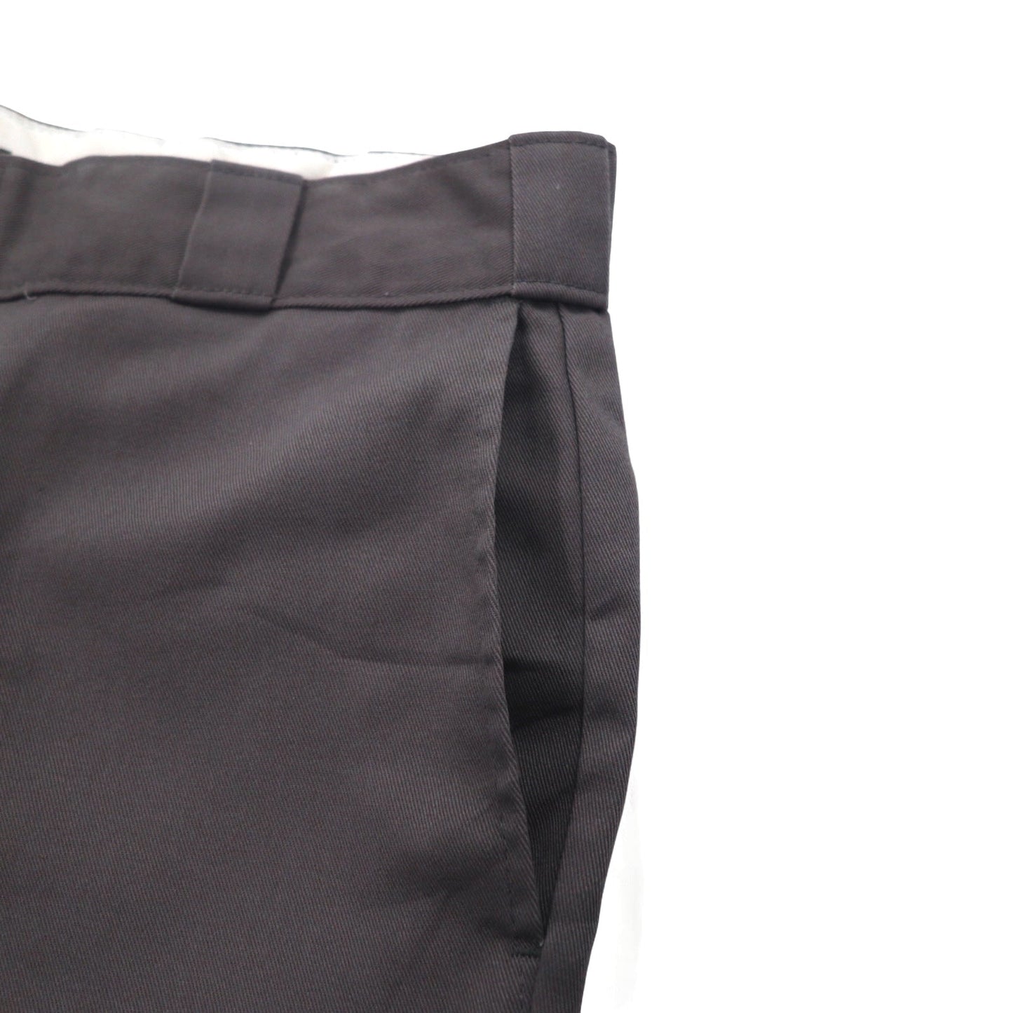 Dickies 874 オリジナルフィット チノパンツ ワークパンツ L グレー ポリエステル コットン