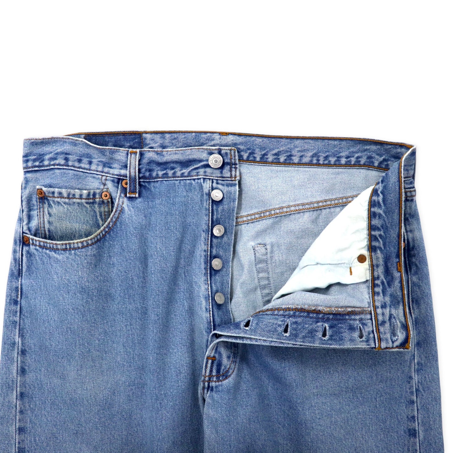 Levi's USA製 90年代 501 デニムパンツ 38 ブルー アイスウォッシュ 501-0193