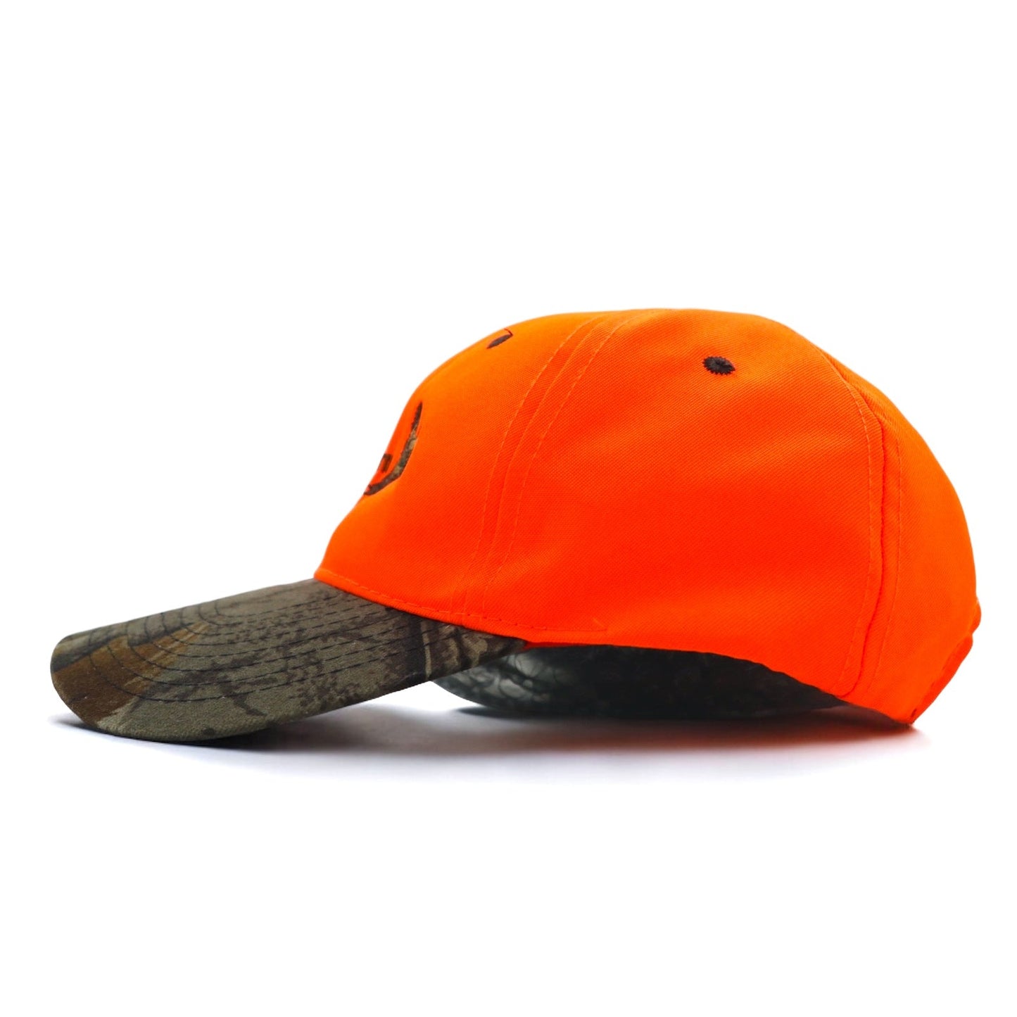 Great Western Bank 6パネルキャップ ハンティングキャップ ONE オレンジ リアルツリーカモ ポリエステル