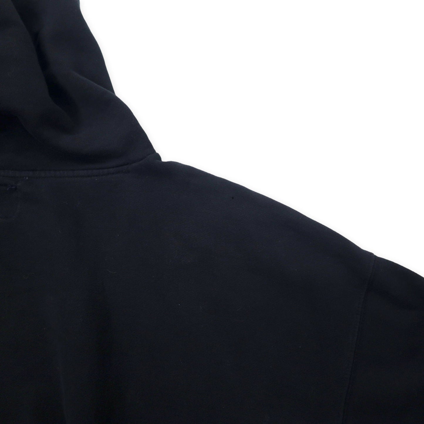 JAN SPORT カレッジプリント プルオーバーパーカー XXL ブラック コットン ST. PETERSBURG COLLEGE ビッグサイズ