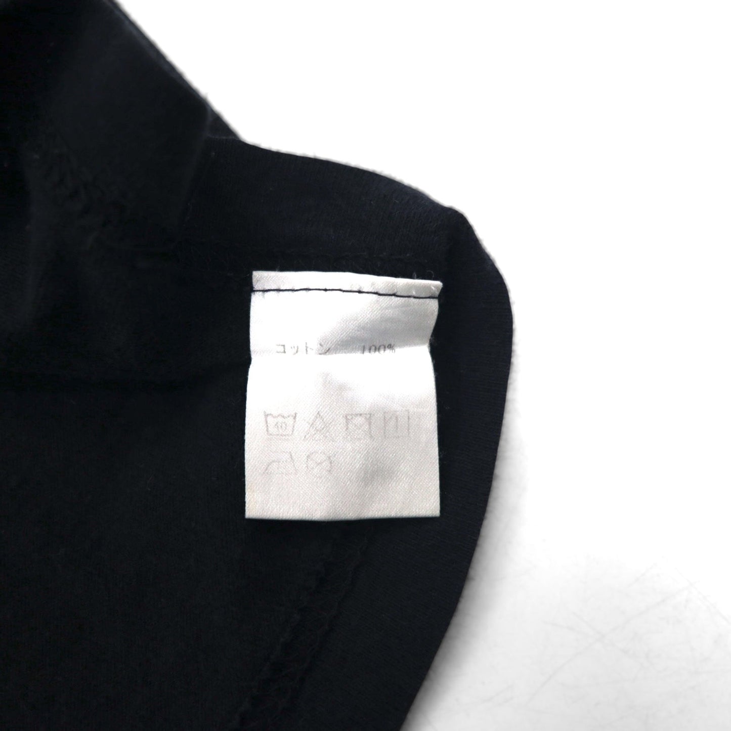 TOGA ARCHIVES × モンゴリアンチョップス トーガ愛 刺繍 Tシャツ M ブラック コットン 大阪店限定