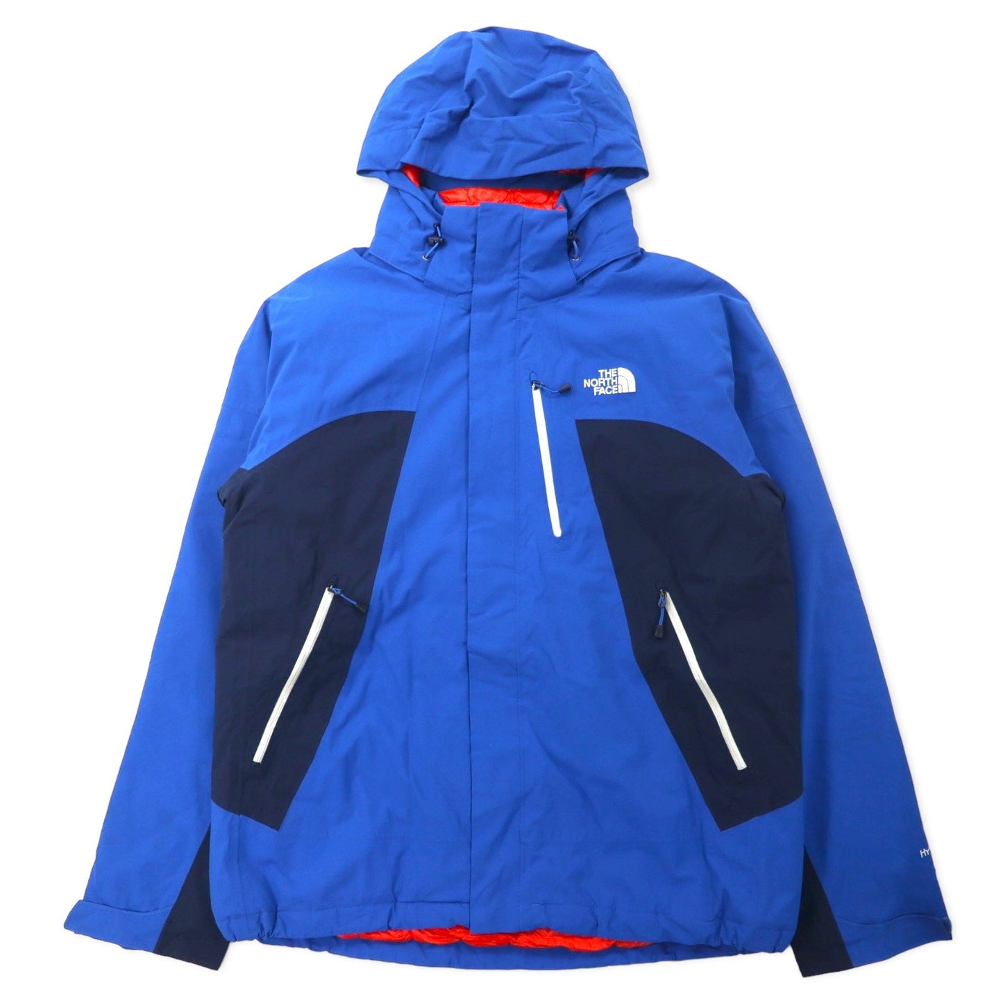 THE NORTH FACE  サーモボール インサレーション マウンテンパーカー L ブルー ポリエステル PRIMALOFT 中綿 THERMOBALL 防水 透湿 HYVENT フード着脱式