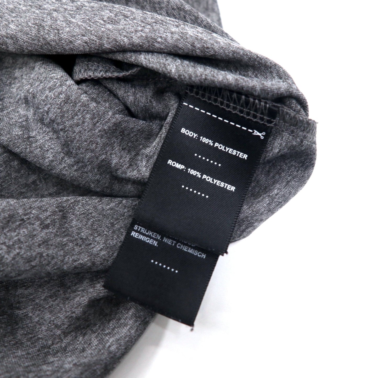 HARLEY DAVIDSON パフォーマンス ロングスリーブ Tシャツ ロンT XL グレー ポリエステル ロゴプリント