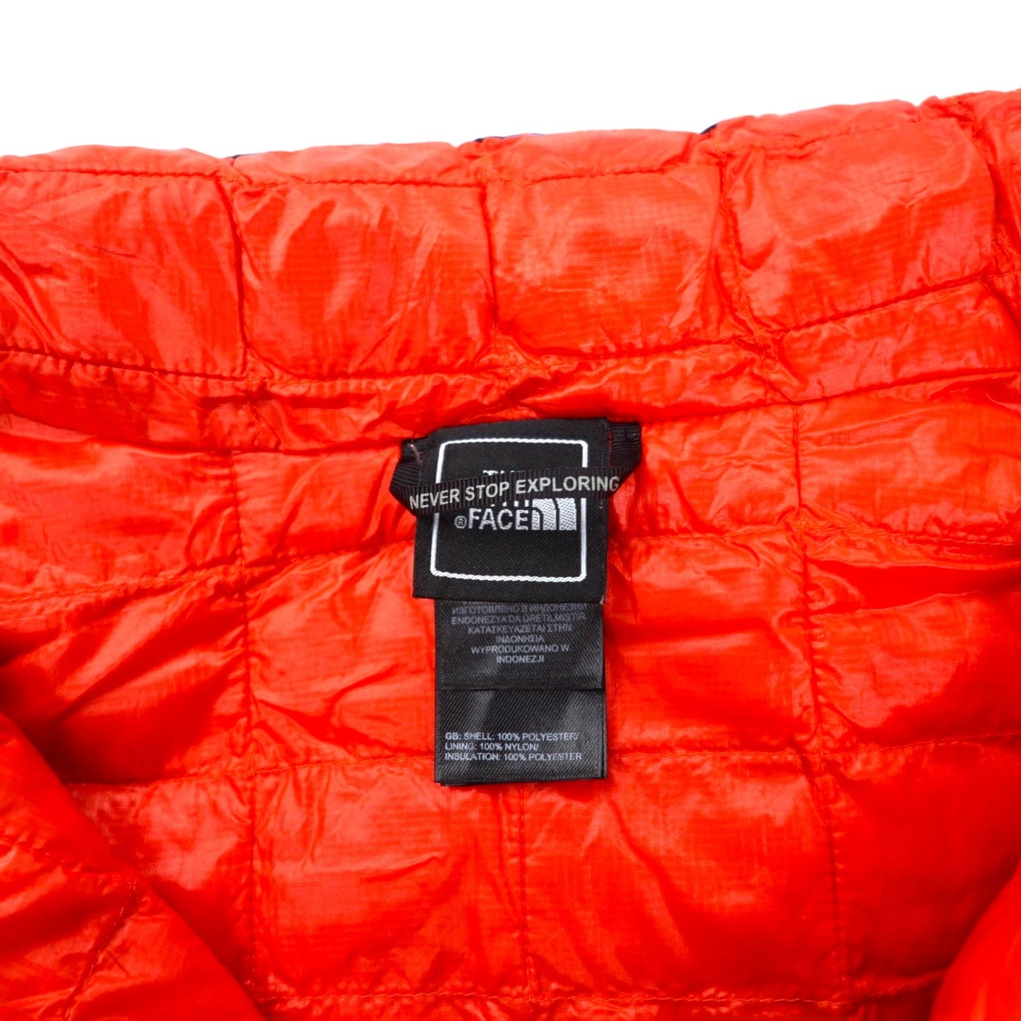 THE NORTH FACE  サーモボール インサレーション マウンテンパーカー L ブルー ポリエステル PRIMALOFT 中綿 THERMOBALL 防水 透湿 HYVENT フード着脱式