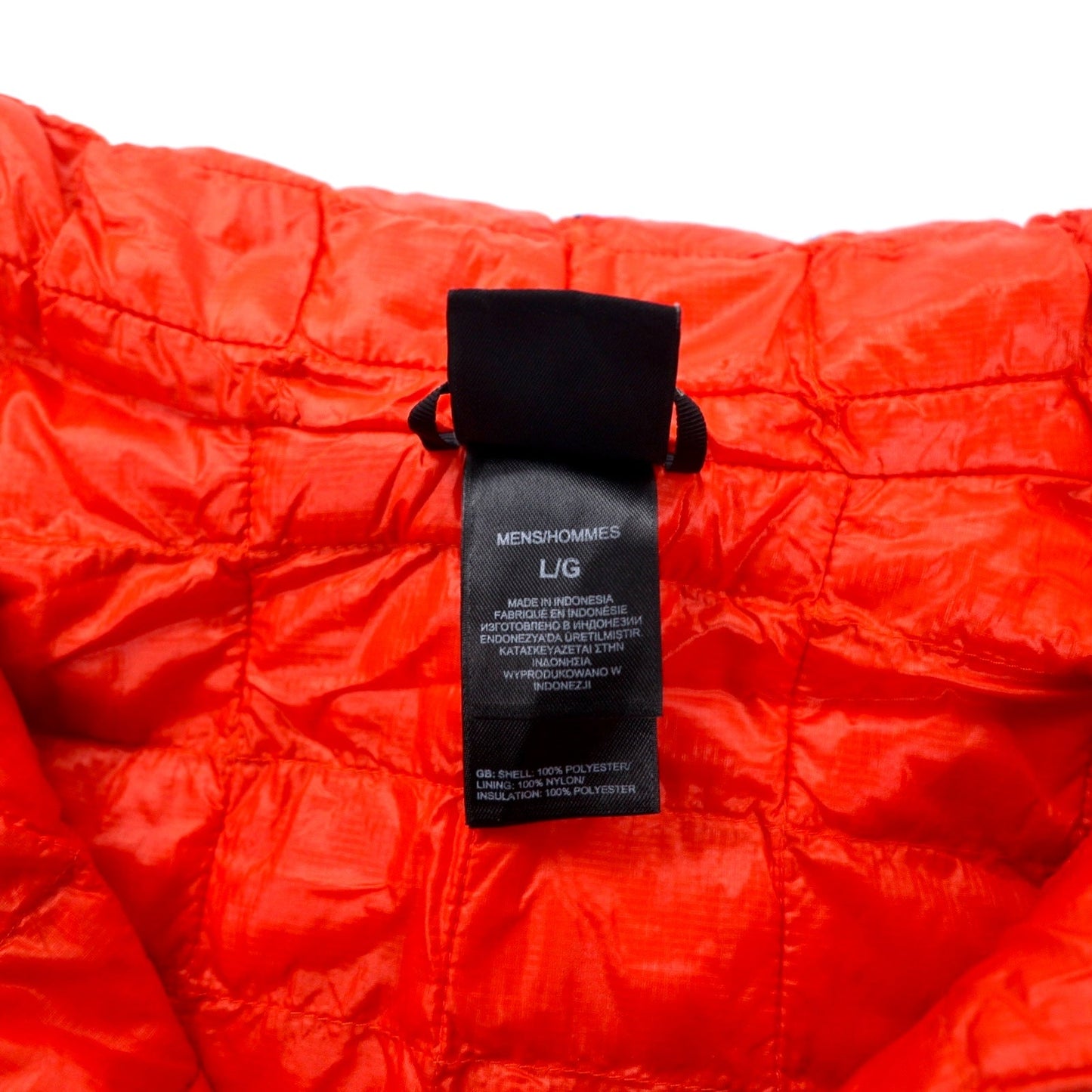 THE NORTH FACE  サーモボール インサレーション マウンテンパーカー L ブルー ポリエステル PRIMALOFT 中綿 THERMOBALL 防水 透湿 HYVENT フード着脱式