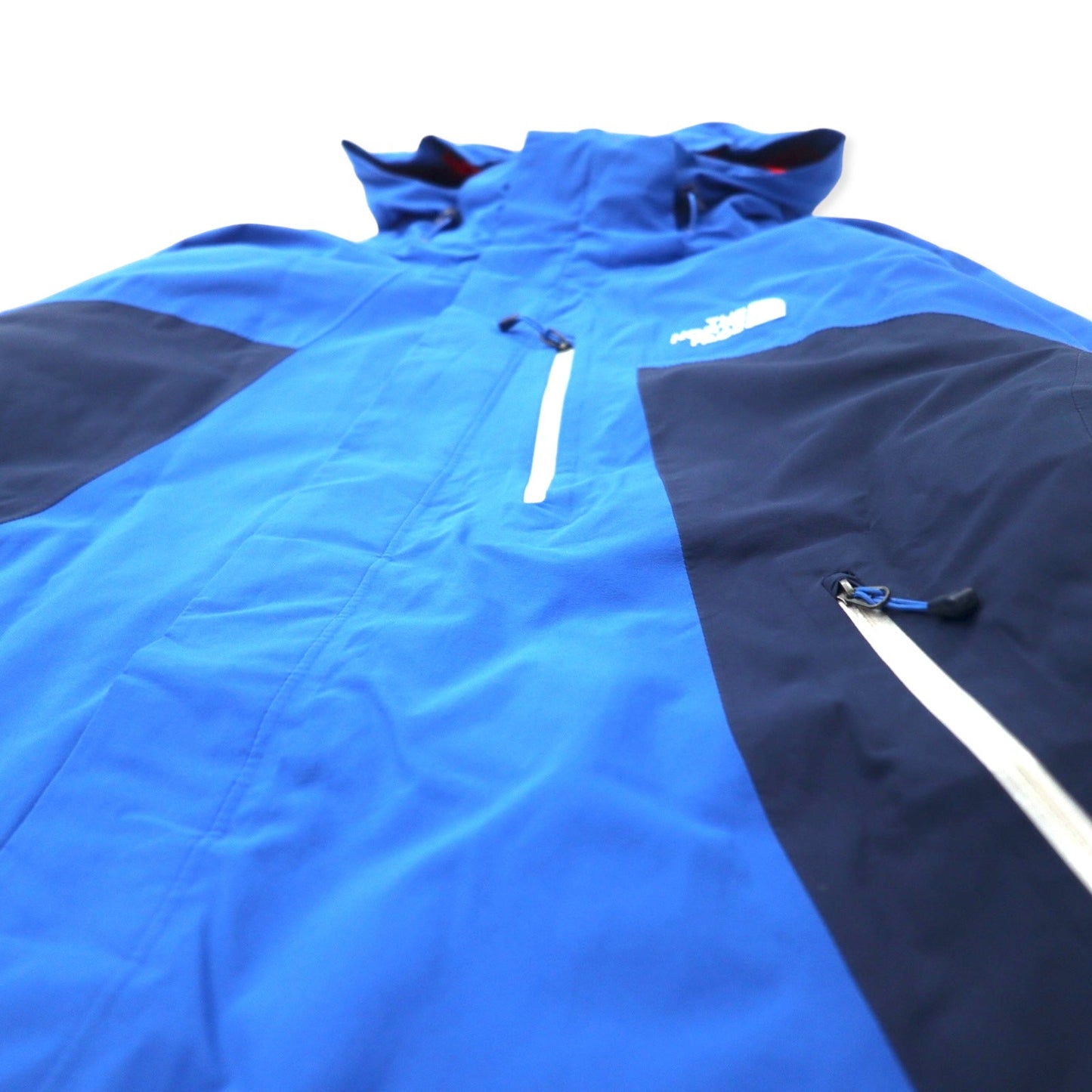 THE NORTH FACE  サーモボール インサレーション マウンテンパーカー L ブルー ポリエステル PRIMALOFT 中綿 THERMOBALL 防水 透湿 HYVENT フード着脱式