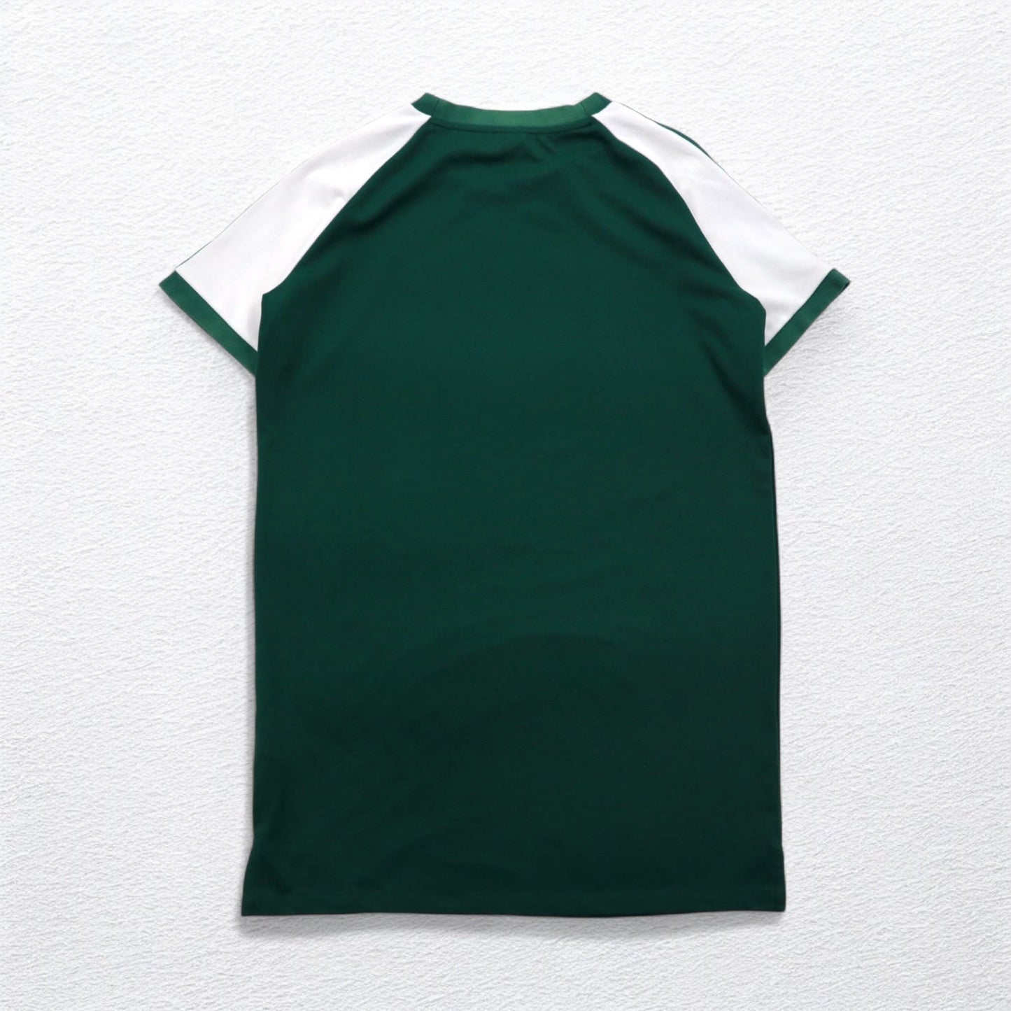 adidas originals ラグラン ドレス ワンピース Raglan Dress Tシャツ XL グリーン トレフォイルロゴ 3ストライプ CE4963