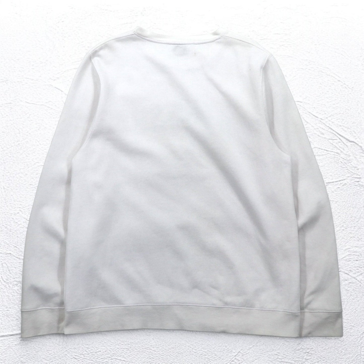 STUSSY USA製 アーチロゴ スウェット XL ホワイト コットン