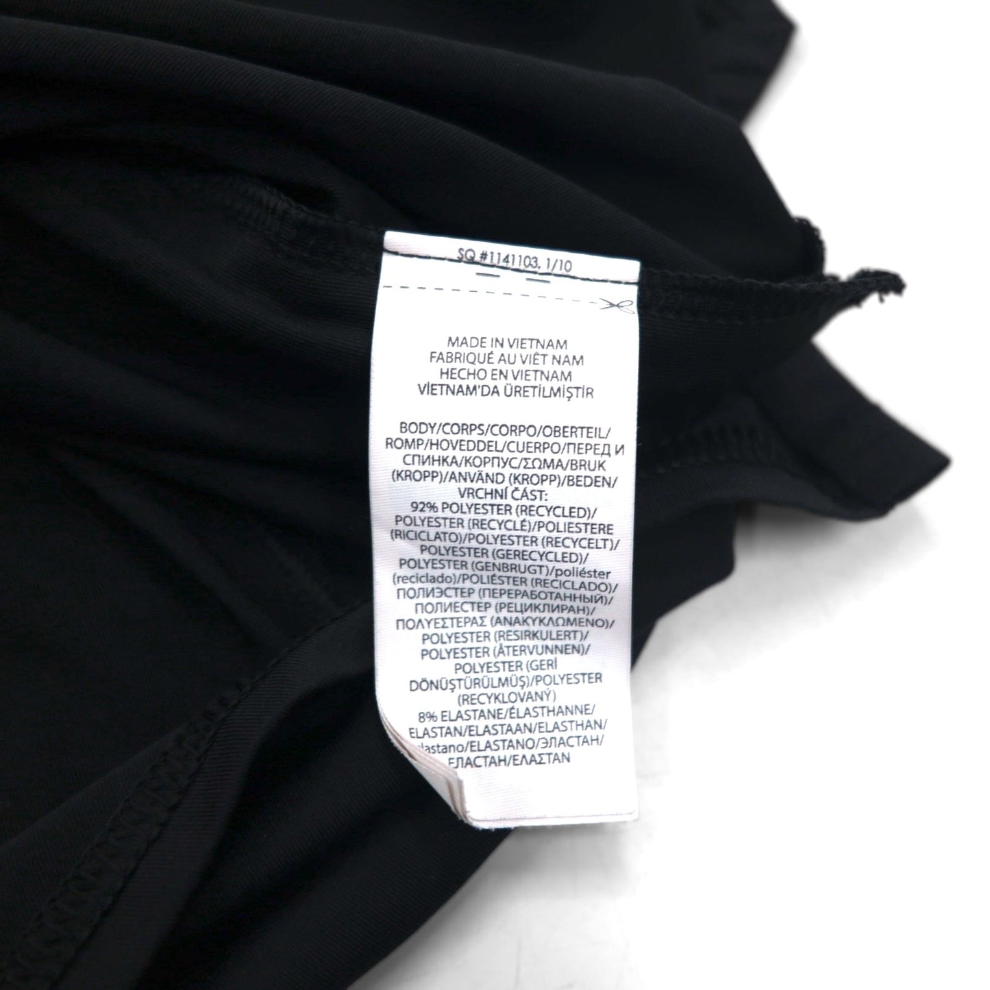 POLO RALPH LAUREN パフォーマンス ドライフィット シャツ L ブラック ハーフジップ サイドポケット