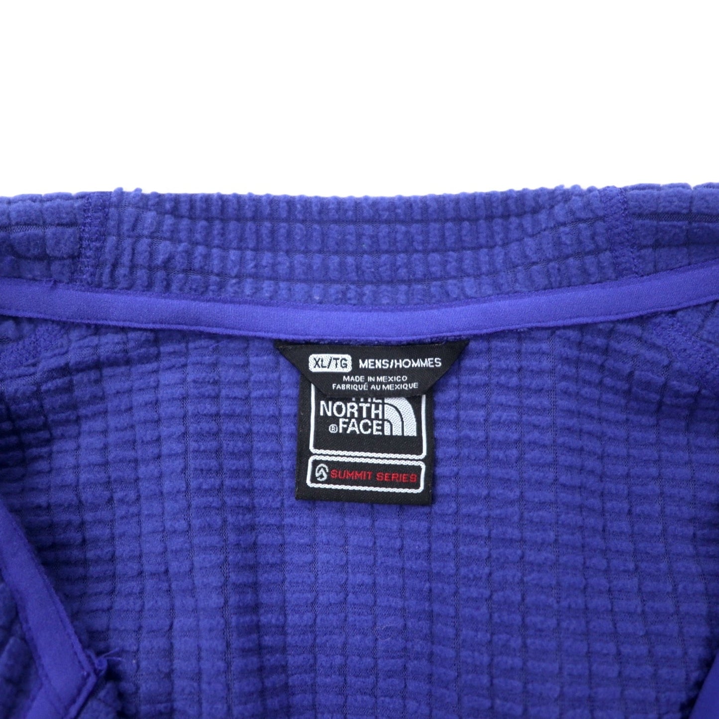THE NORTH FACE サミットシリーズ ハーフジップ パーカー XL ネイビー POLARTEC フリース ポリエステル Summit L2 Fuse Form Fleece 1/2 Zip Hoodie NF0A37PG