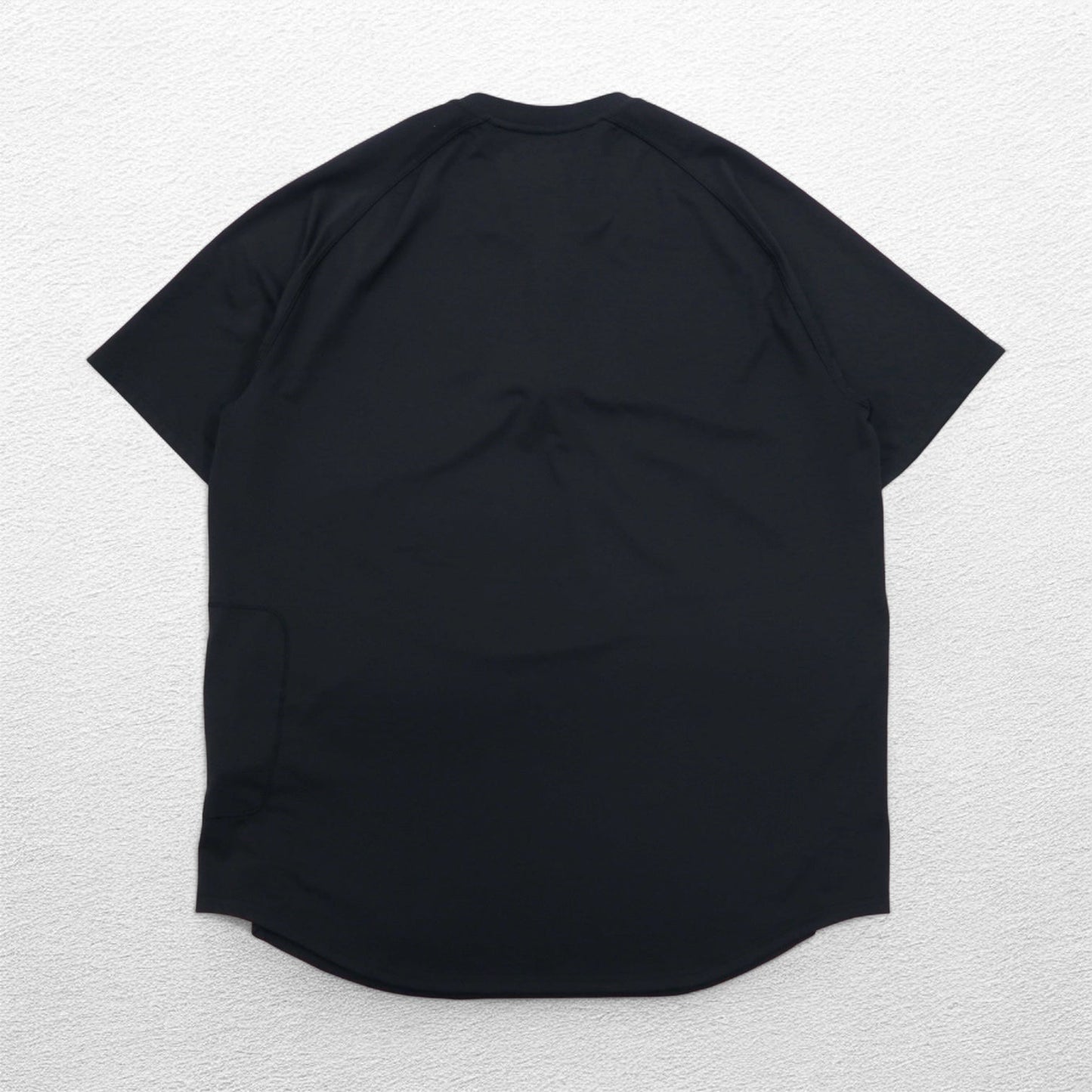 POLO RALPH LAUREN パフォーマンス ドライフィット シャツ L ブラック ハーフジップ サイドポケット