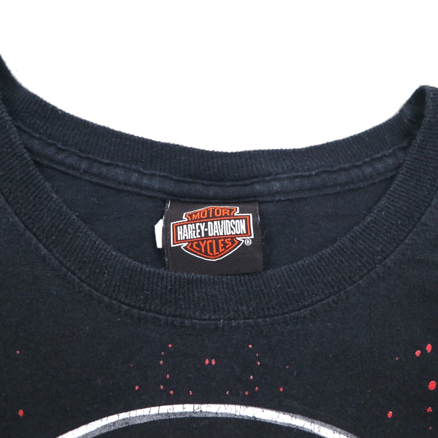 HARLEY DAVIDSON × Warner Bros. ルーニーチューンズ LOONEY TUNES Tシャツ 2XL ブラック キャラクタープリント ダズマニアンデビル DILLON BROTHERS ホンジュラス製