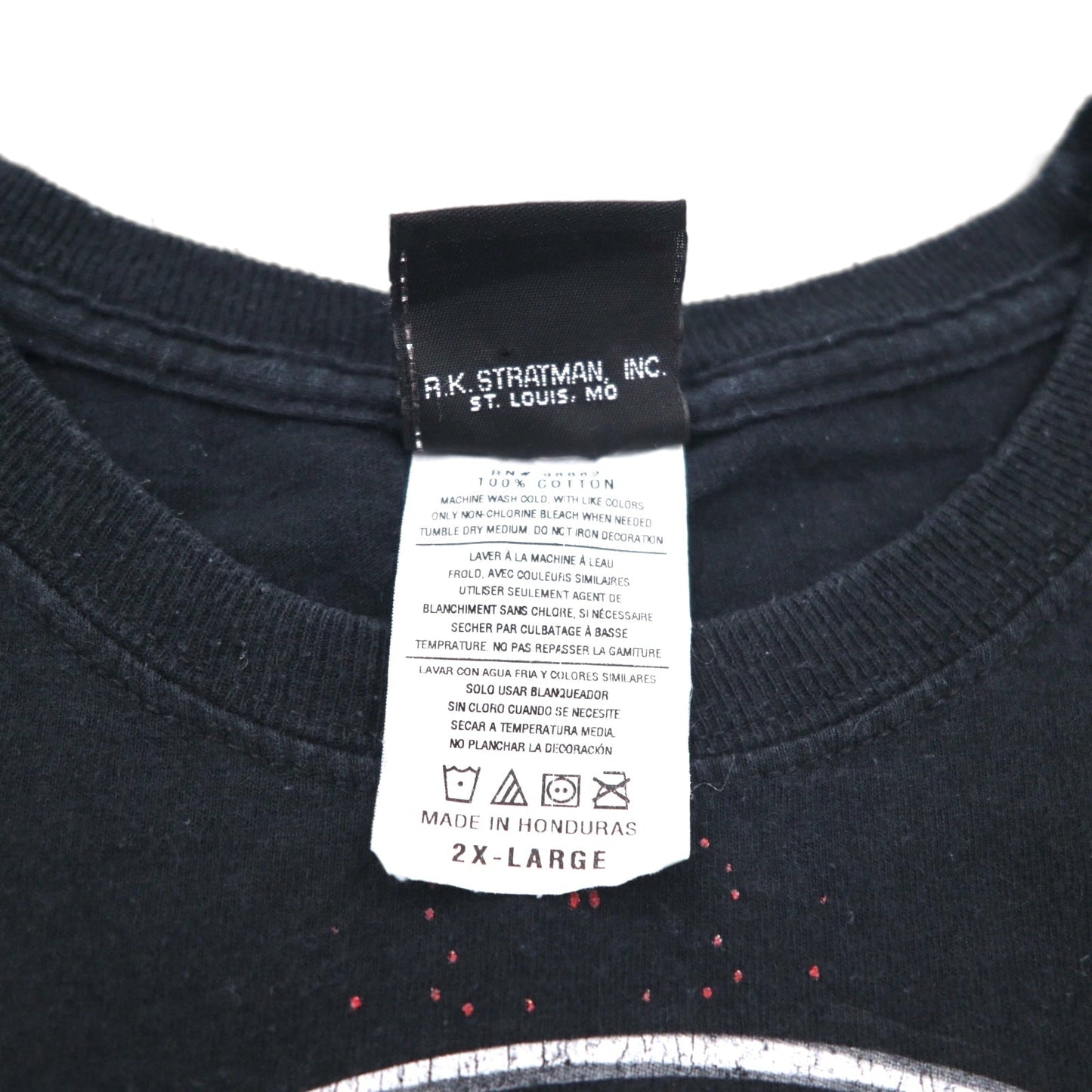 HARLEY DAVIDSON × Warner Bros. ルーニーチューンズ LOONEY TUNES Tシャツ 2XL ブラック キャラクタープリント ダズマニアンデビル DILLON BROTHERS ホンジュラス製