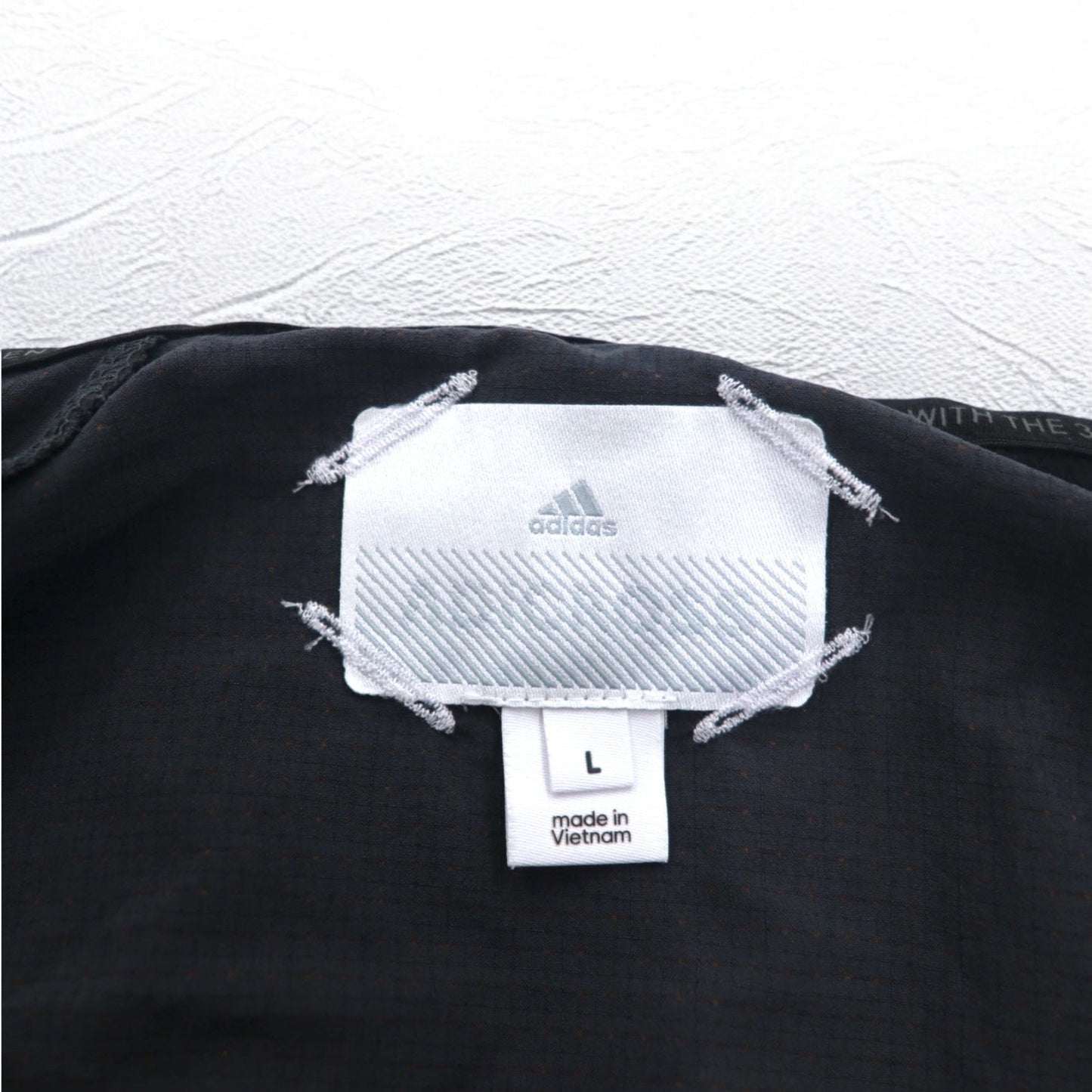 adidas アディクロス ハーフジップ プルオーバー アノラックパーカー L グレー ストレッチ HG1129