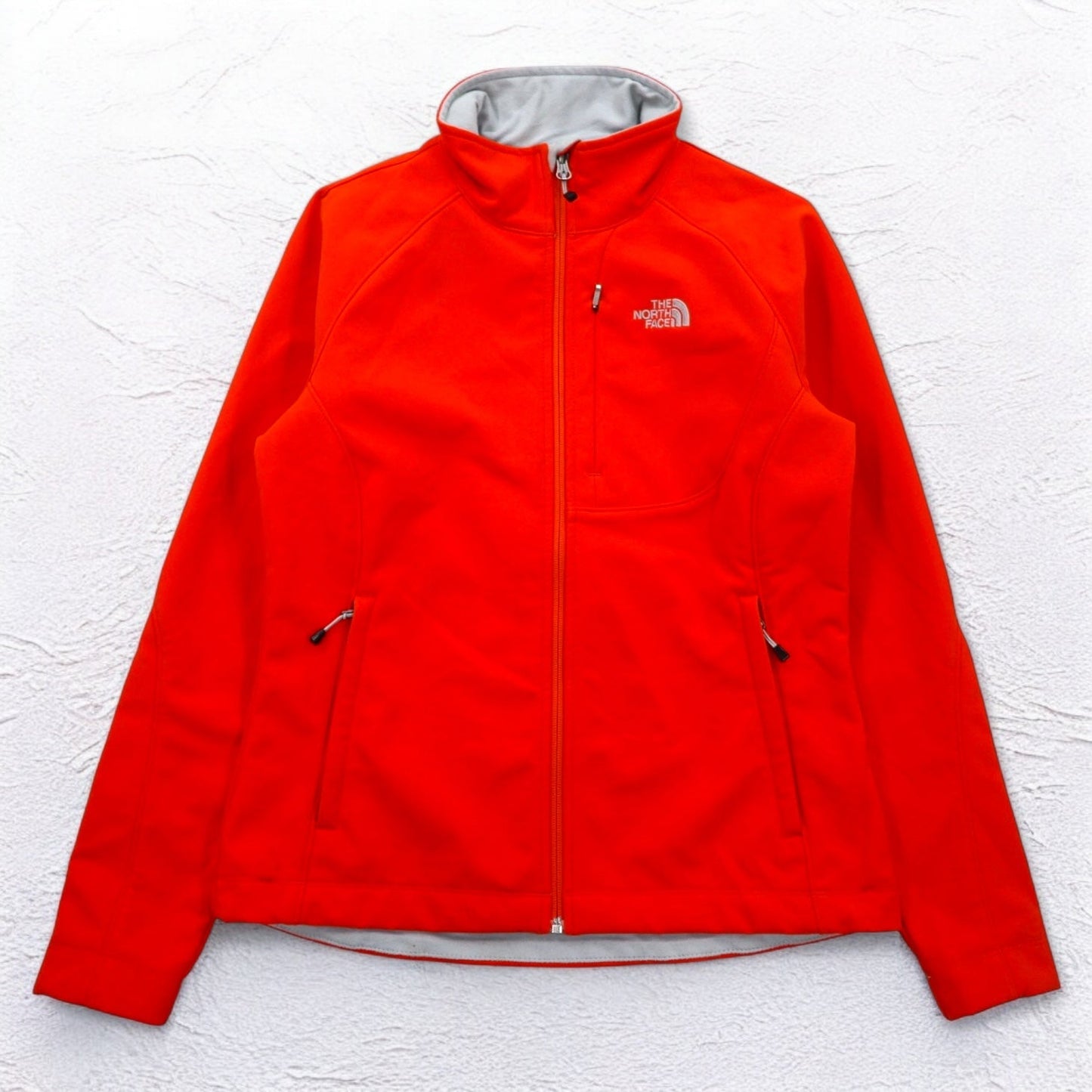 THE NORTH FACE エイペックス ソフトシェルジャケット M オレンジ フリースライナー 防水 US規格 ニカラグア製
