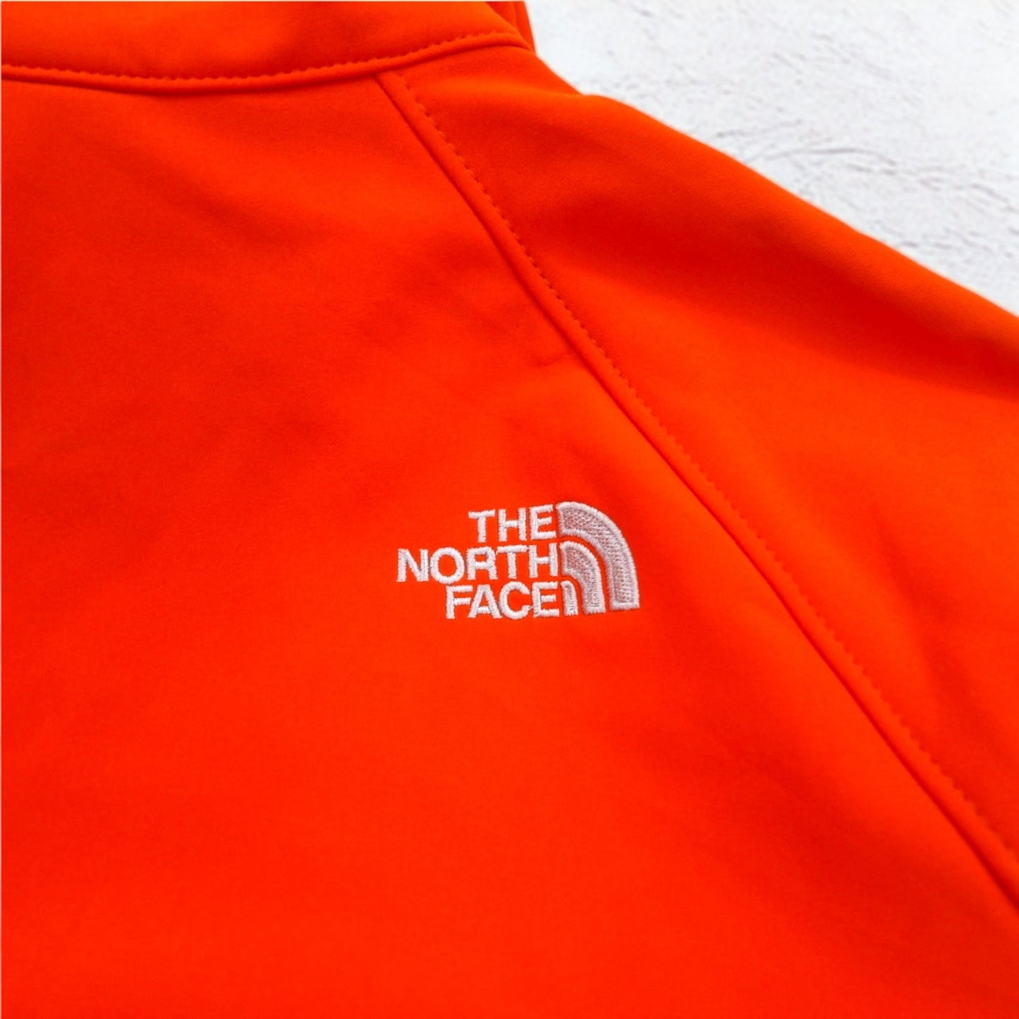 THE NORTH FACE エイペックス ソフトシェルジャケット M オレンジ フリースライナー 防水 US規格 ニカラグア製