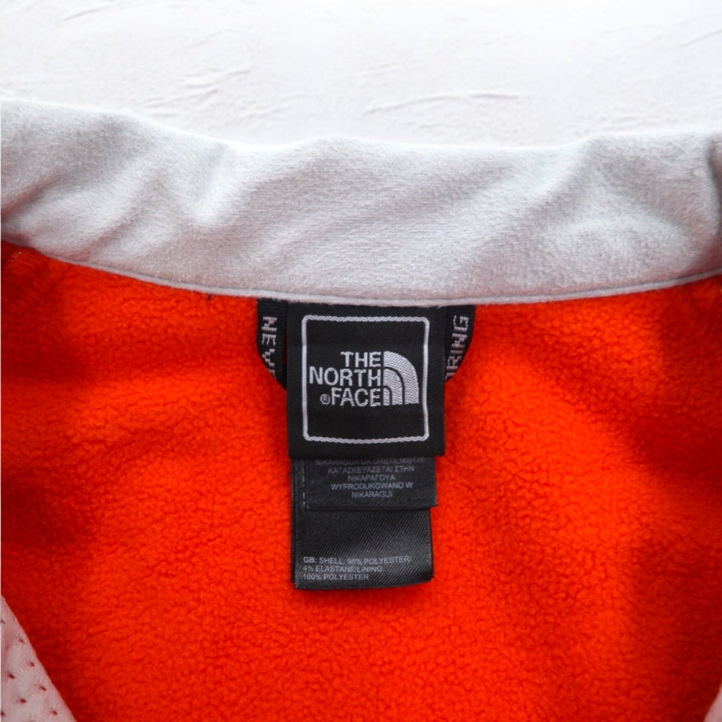 THE NORTH FACE エイペックス ソフトシェルジャケット M オレンジ フリースライナー 防水 US規格 ニカラグア製