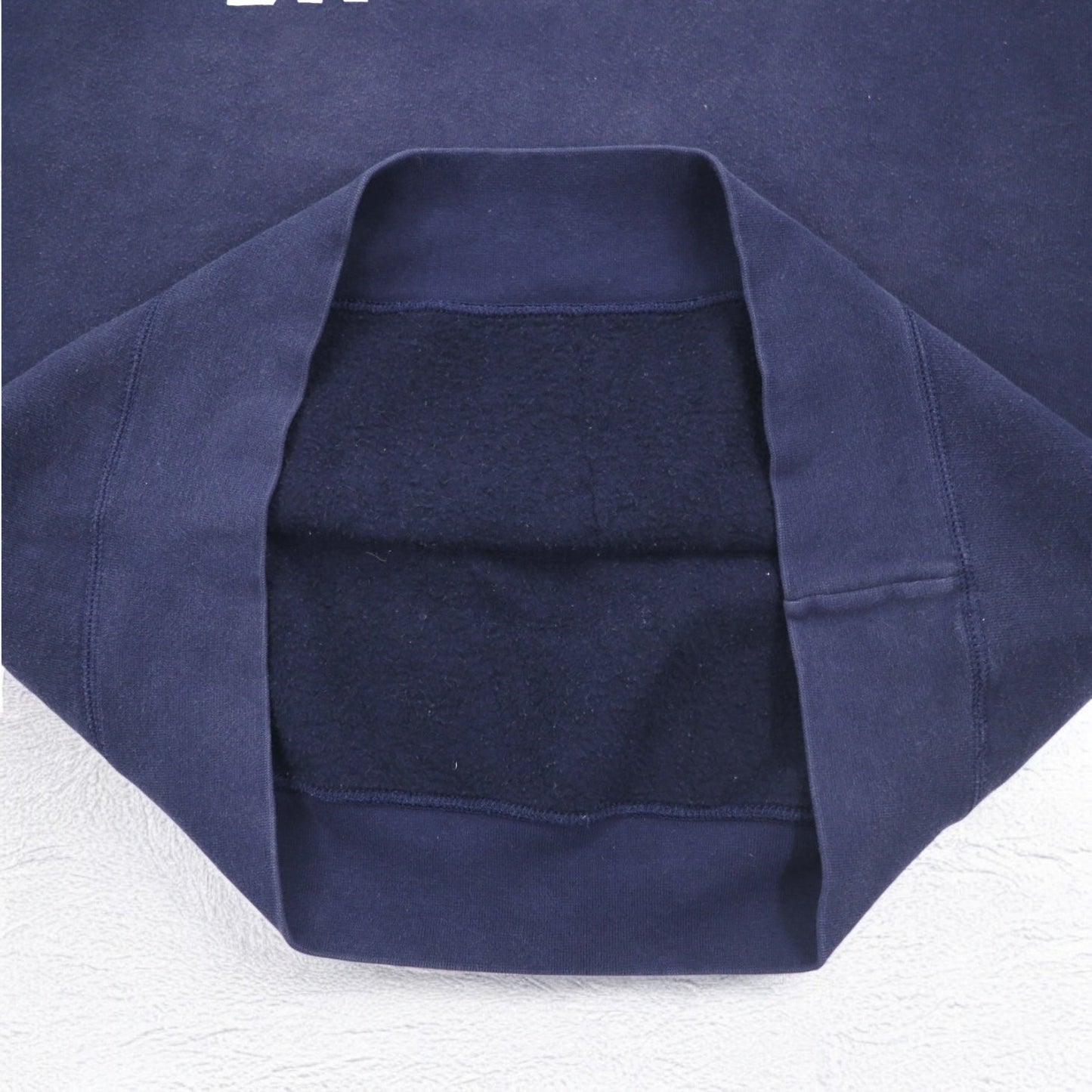 RUSSELLE ATHLETIC 90年代 TEAM ISSUE カレッジ スウェット L ネイビー 前V RYAN RAIDER BASEBALL 2段プリント メキシコ戦