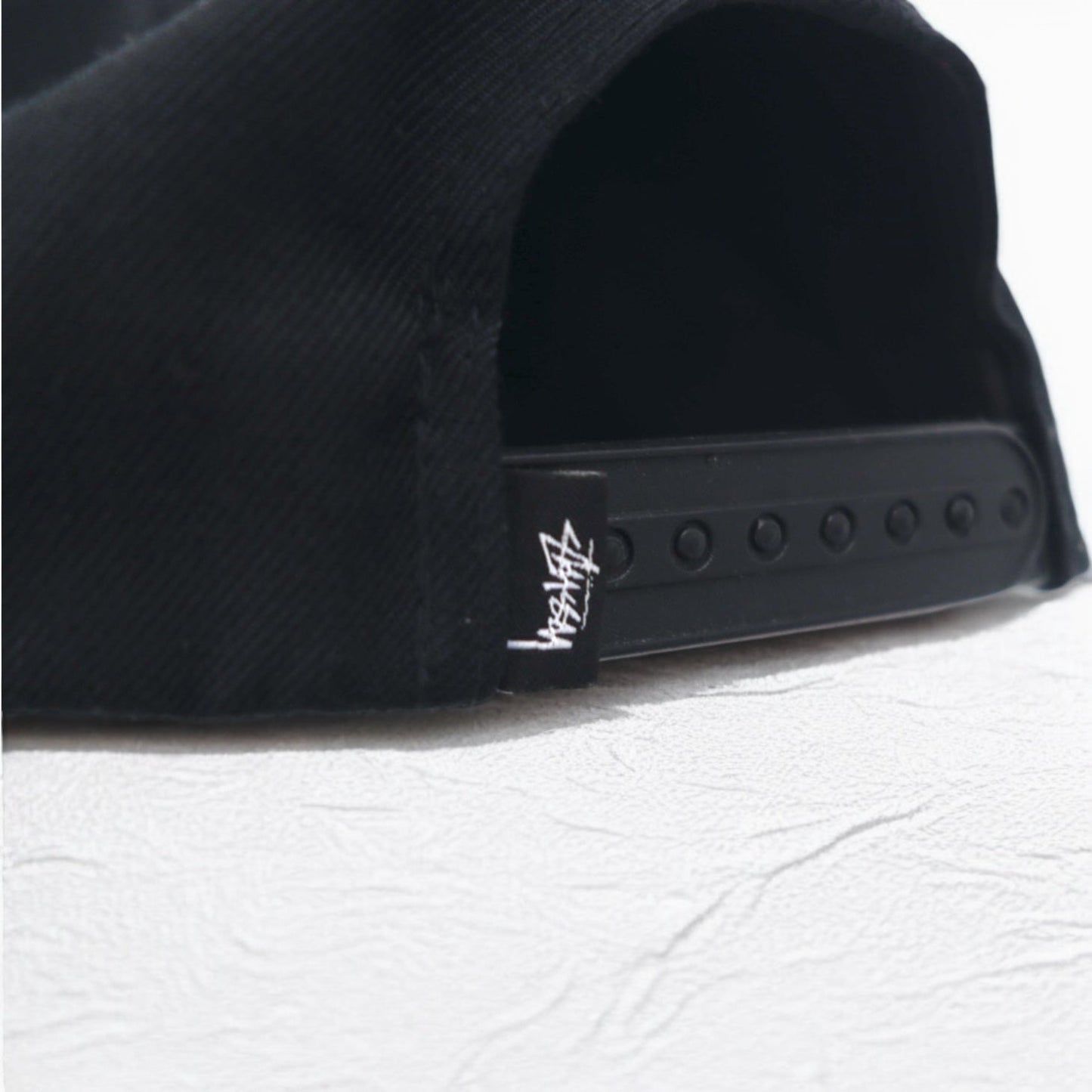 stussy CAPZ × STARTER ベースボールキャップ スナップバック FREE ブラック アクリル ウール シャネルロゴ