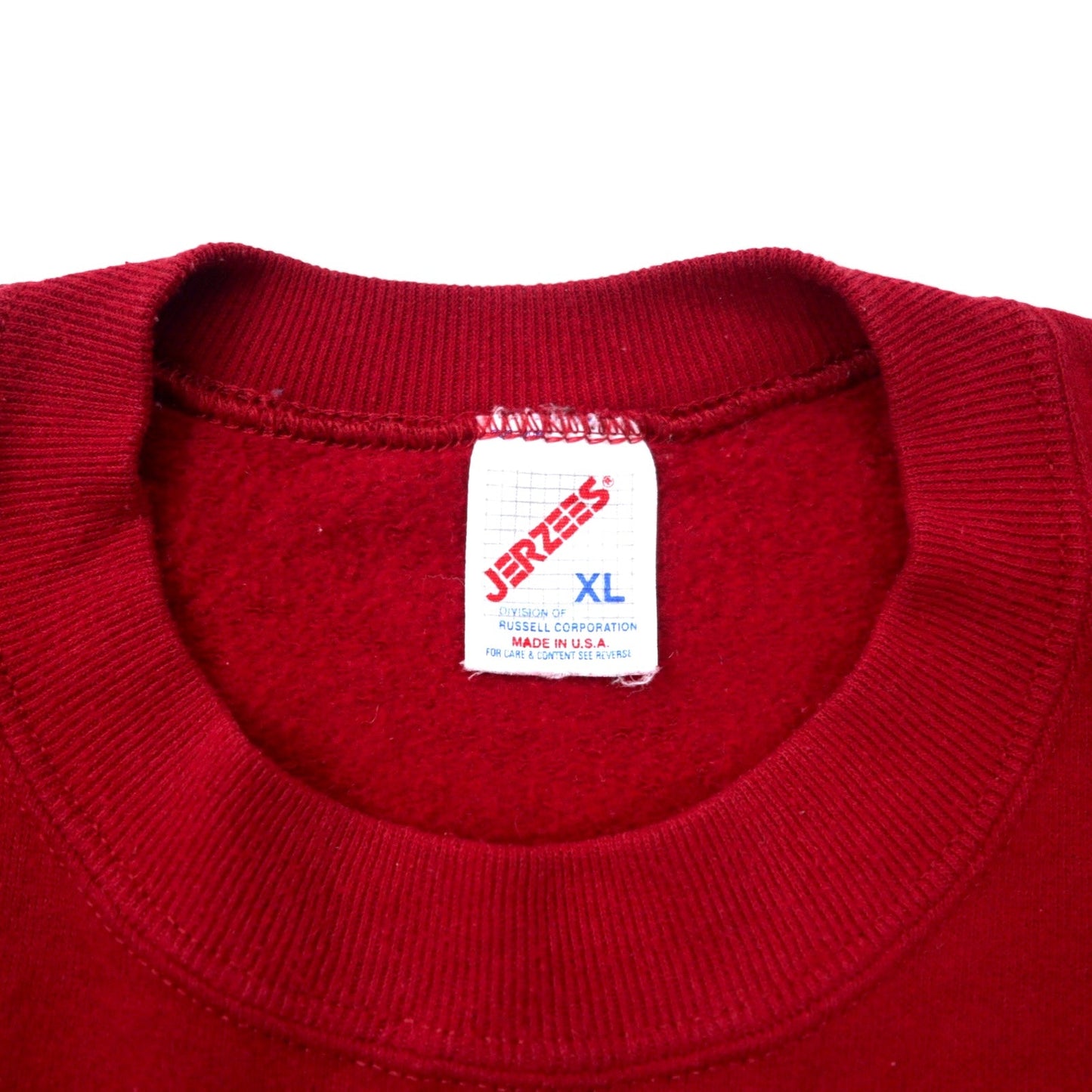 JERZEES USA製 90年代 プリント スウェット XL レッド コットン Florida