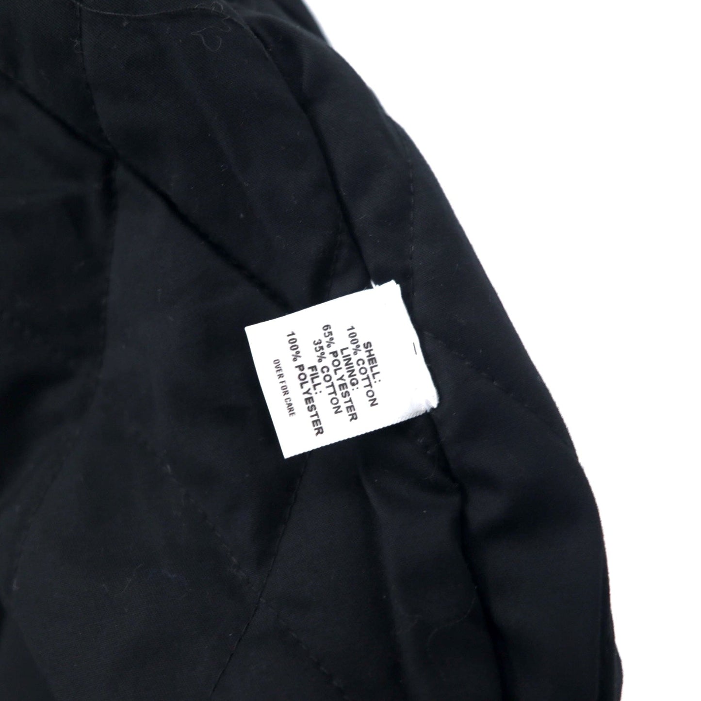 8.15 AUGUST FIFTEENTH USA製 アーミージャケット S ブラック コットン ボアライナー ドローコード ARMY JACKET 4095A21902 未使用品