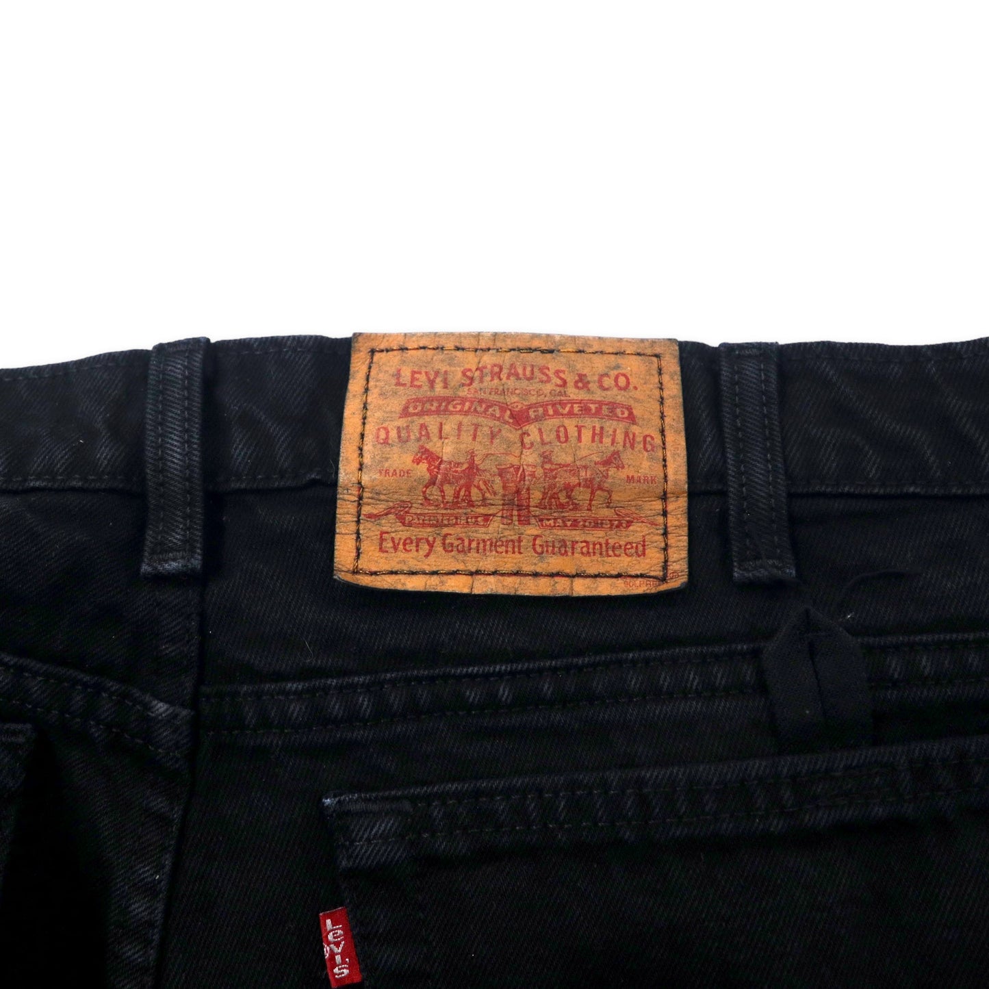 Levi's カナダ製 90年代 550 RELAXED FIT ブラック デニムパンツ 40 ビッグサイズ 550-0260