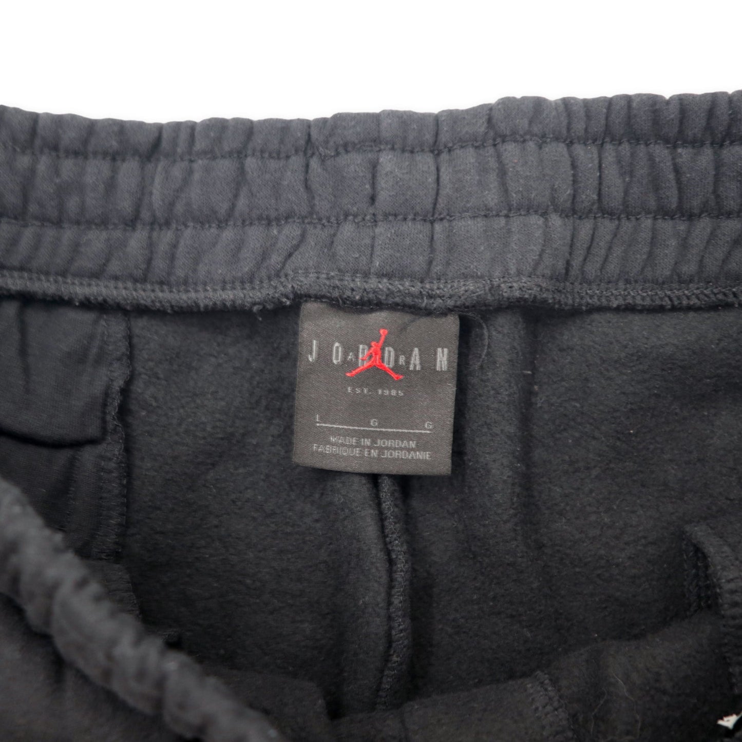JORDAN BRAND ( NIKE ) ジャンプマン クラシック スウェットパンツ L ブラック コットン 裏起毛 Jumpman Classic Fleece Pants BV6008-010