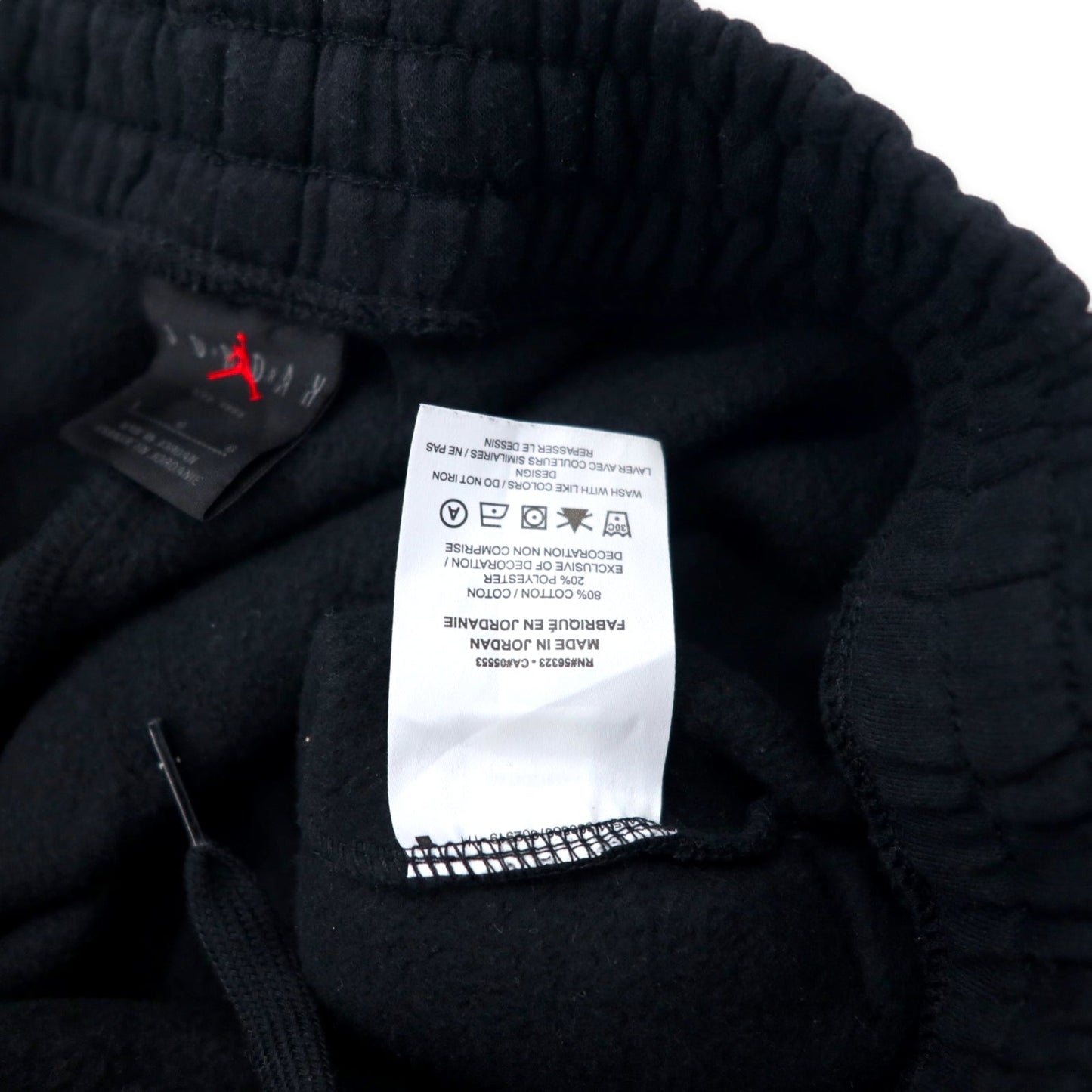 JORDAN BRAND ( NIKE ) ジャンプマン クラシック スウェットパンツ L ブラック コットン 裏起毛 Jumpman Classic Fleece Pants BV6008-010