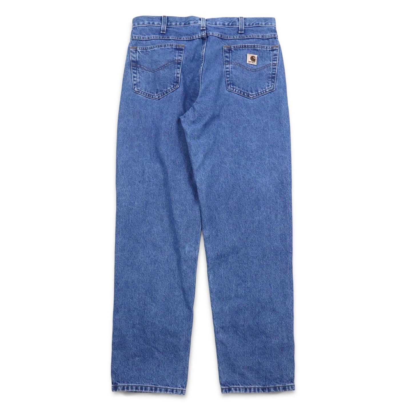 Carhartt リラックスフィット バギー テーパード デニムパンツ L インディゴ ブルー RELAXED FIT B13 STW メキシコ製