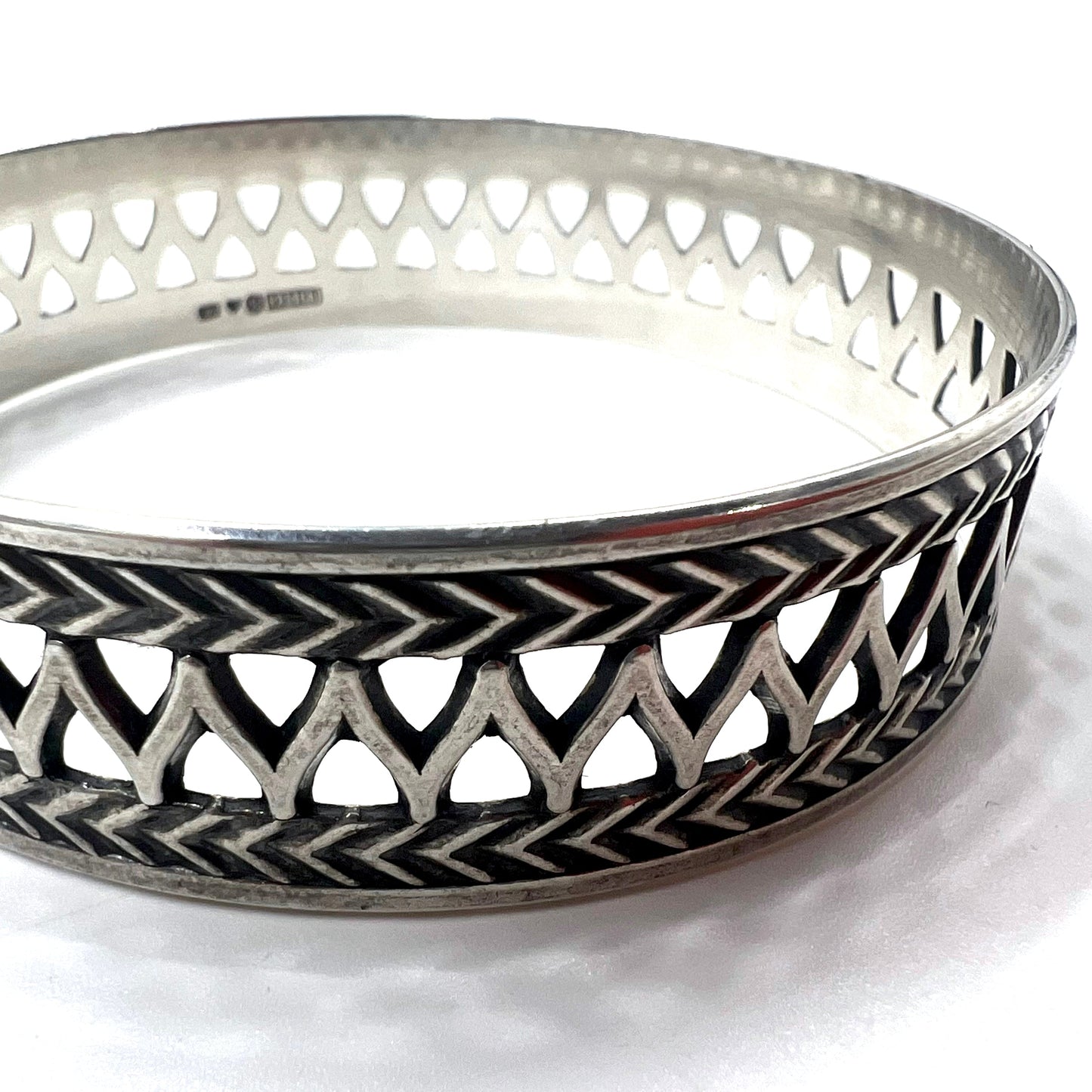 インディアンジュエリー バングル STERLING 925 × K8(8金)
