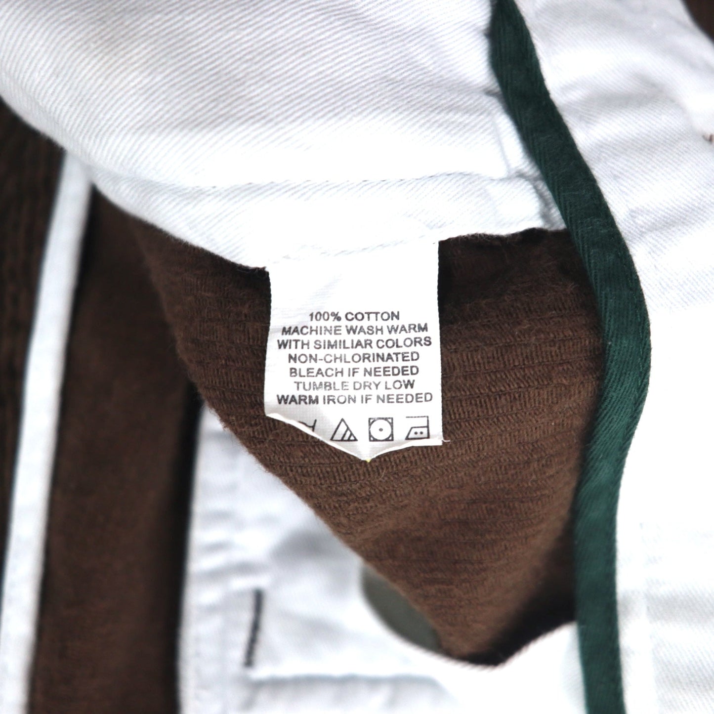 C.C.FILSON タック ワイド コーデュロイパンツ L ブラウン コットン