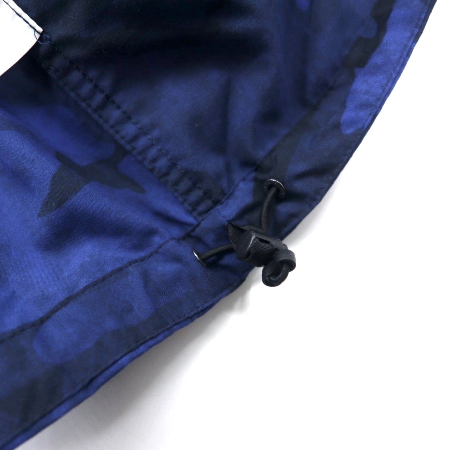 THE NORTH FACE ノベルティ コンパクト ジャケット L ブルー ナイロン カモフラ 撥水加工 Novelty Compact Jacket NP71535