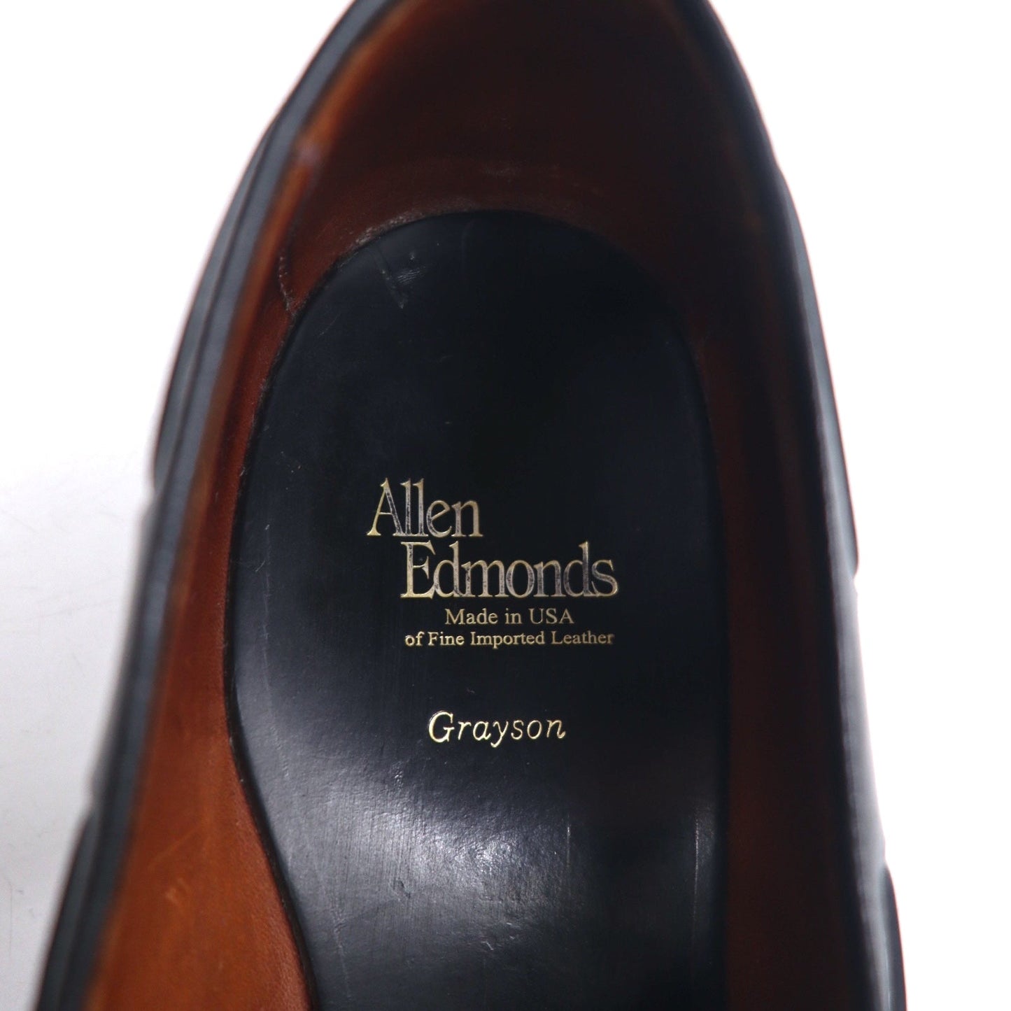 Allen Edmonds USA製 Grayson タッセル ローファー 28cm ブラック レザー 8217