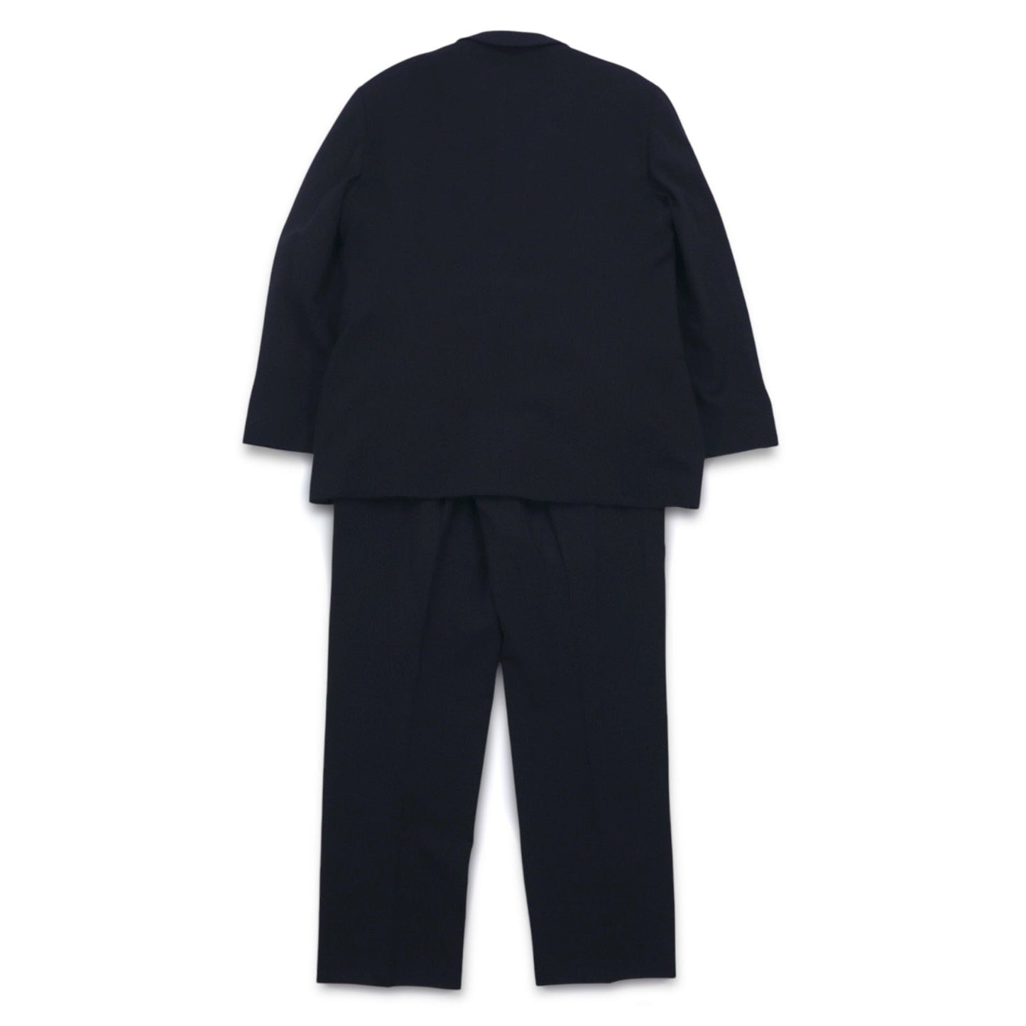 ARMANI COLLEZIONI イタリア製 3B スーツ セットアップ XXL ネイビー ウール