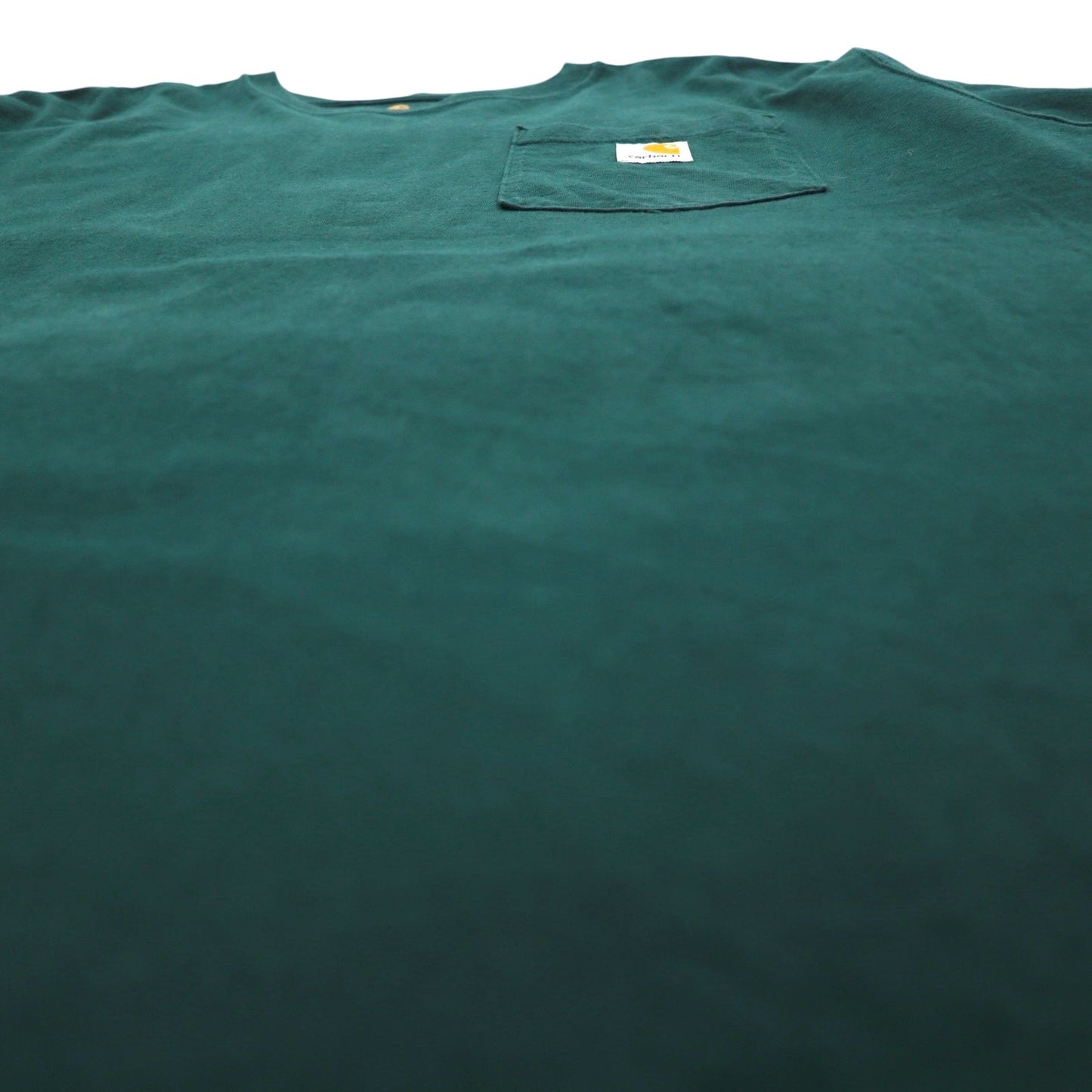 carhartt オリジナルフィット ポケット Tシャツ L グリーン コットン ORIGINAL FIT