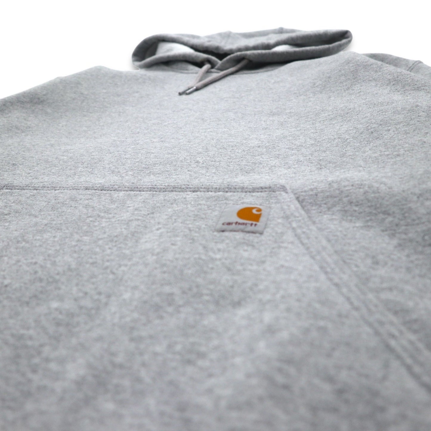 carhartt ルーズフィット プルオーバーパーカー M グレー コットン ミッドウェイト K121 メキシコ製